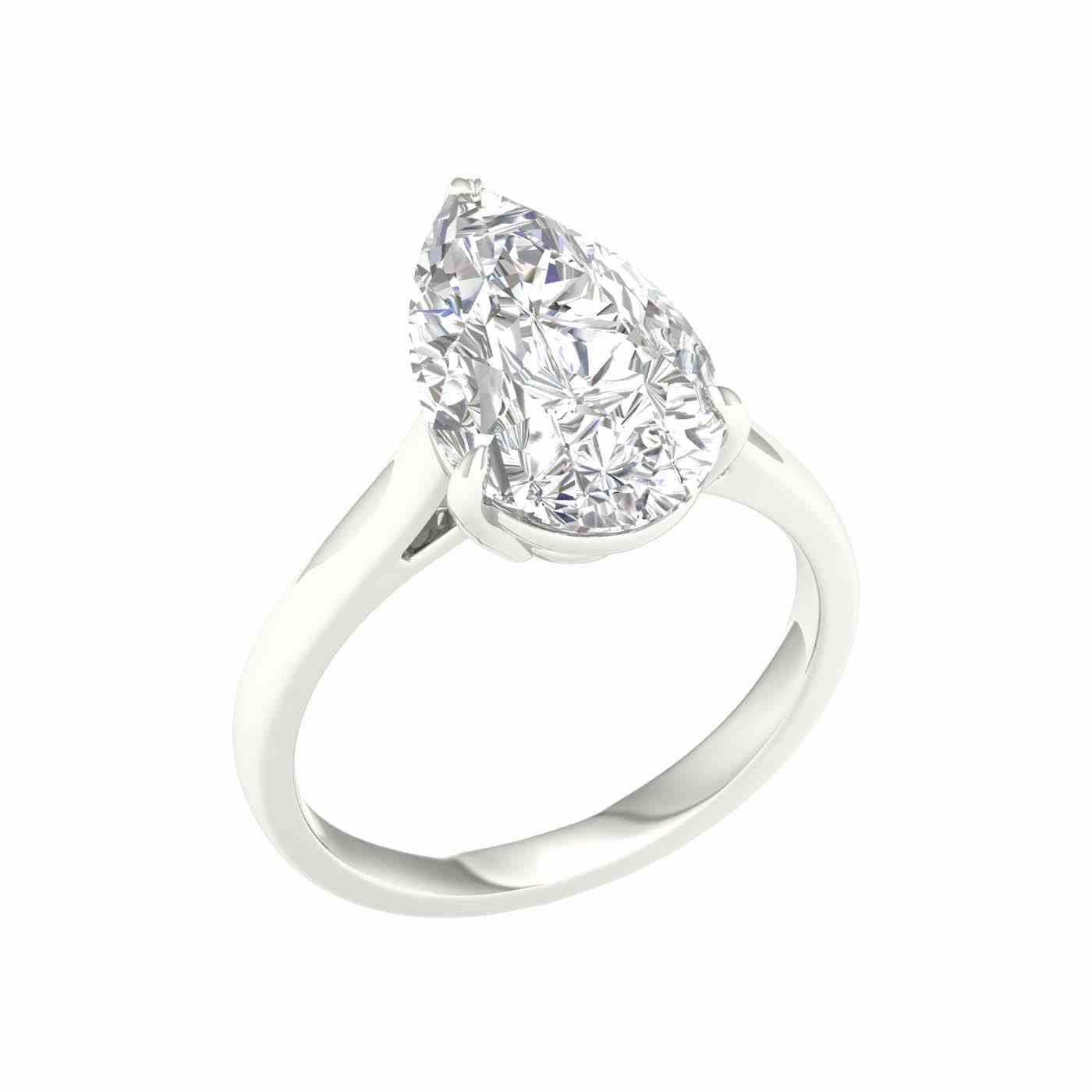 Aureza Ring | Pear Cut