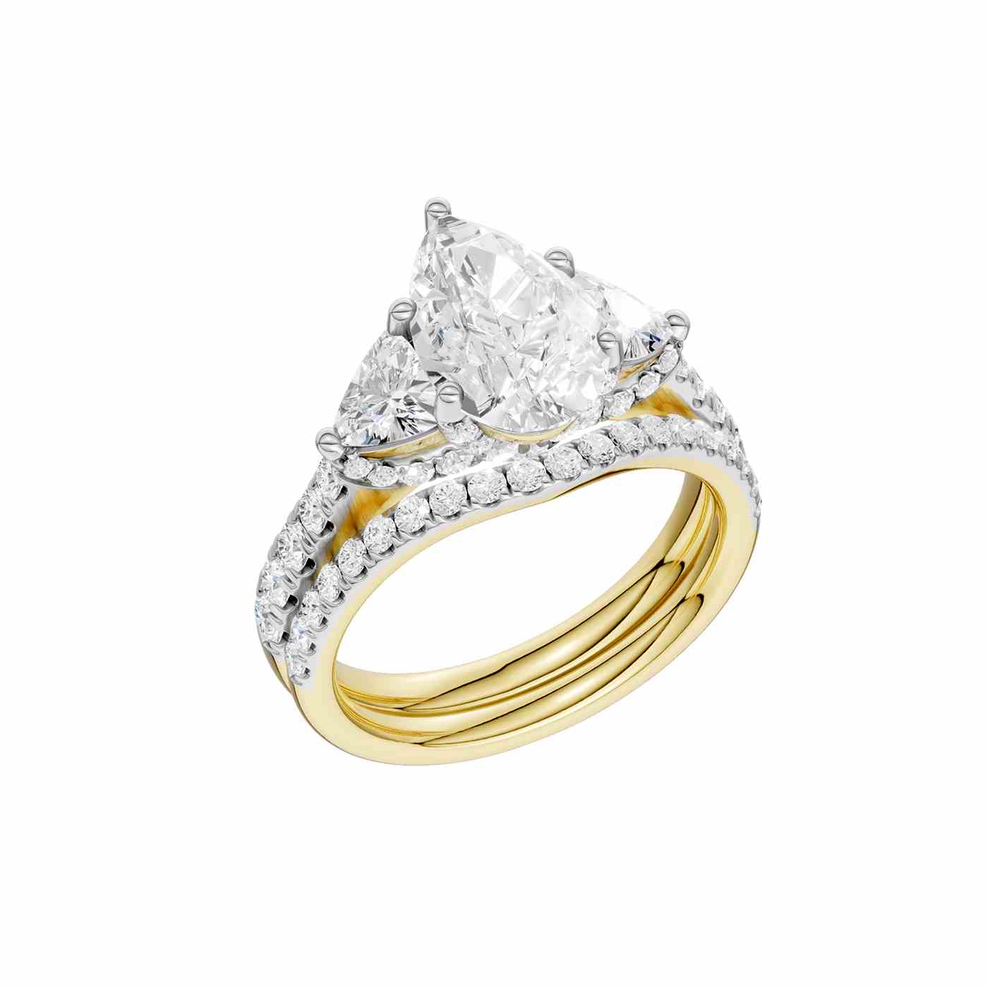 Radiévo Ring | Pear Cut