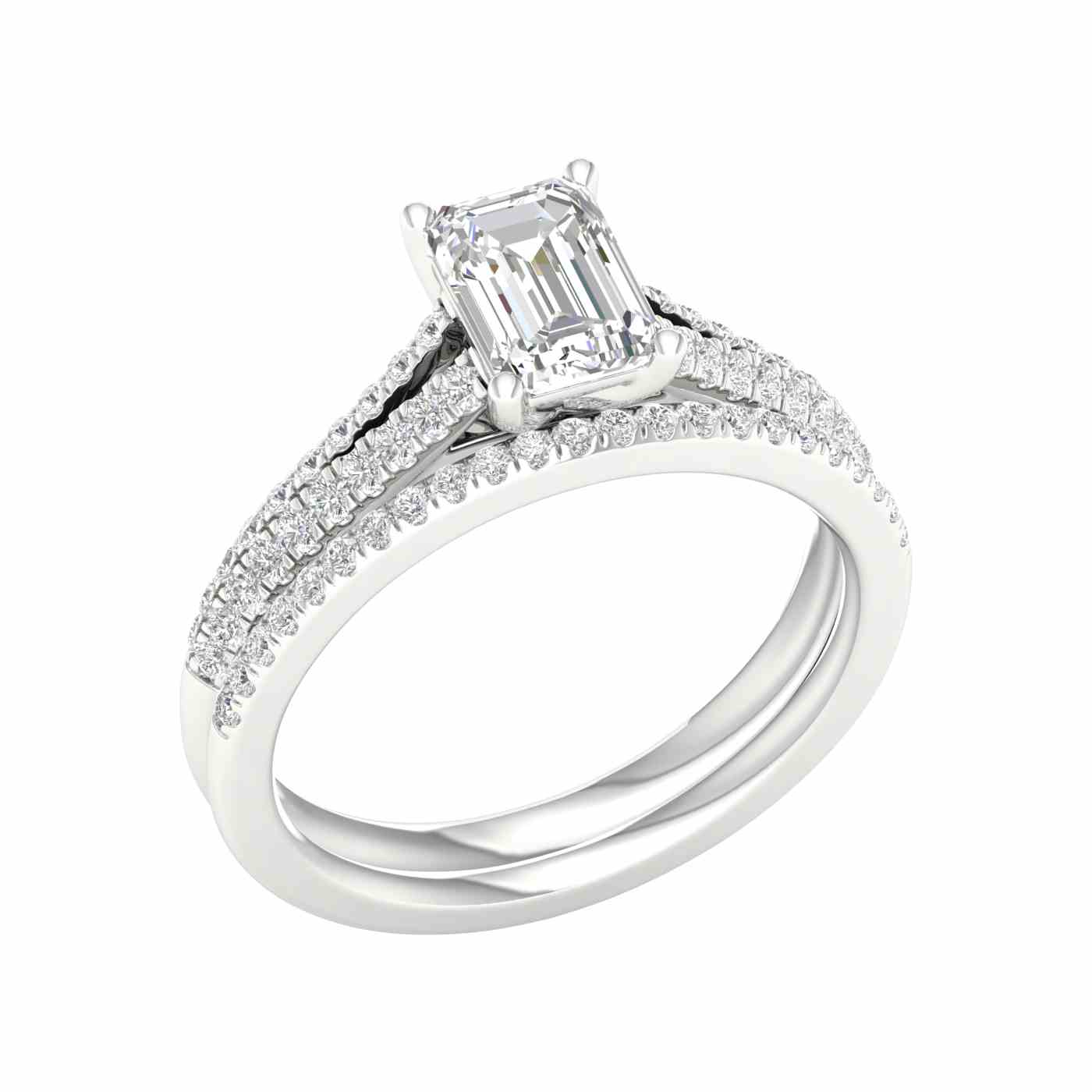 Calista Ring | Emerald Cut