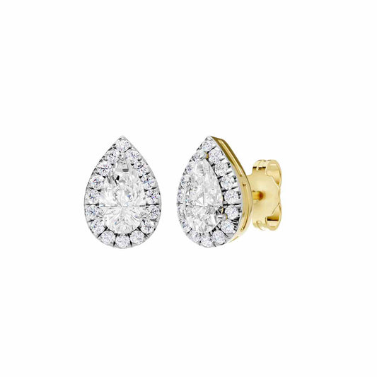 Elysia Earring | Pear Cut