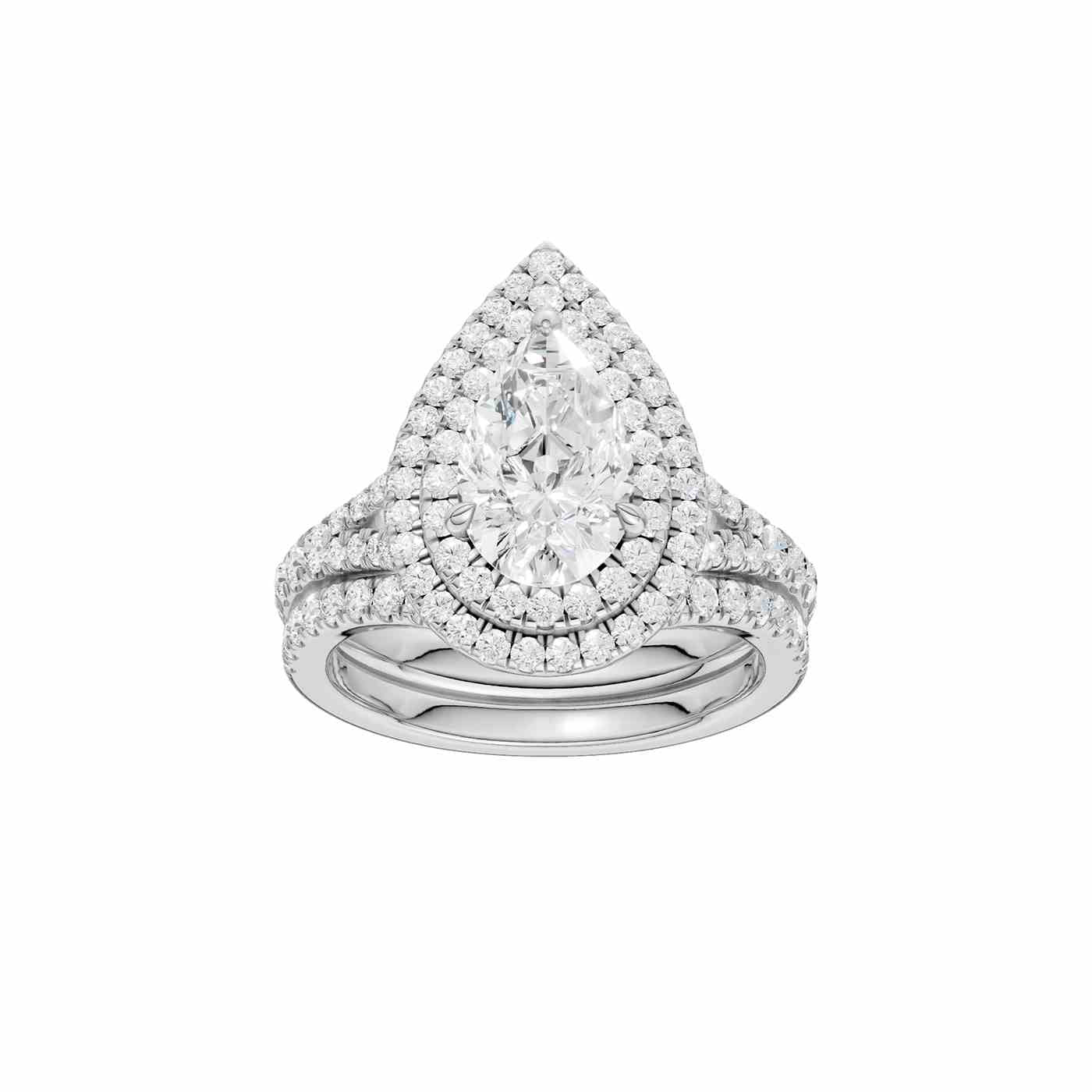 Bellavue Ring | Pear Cut