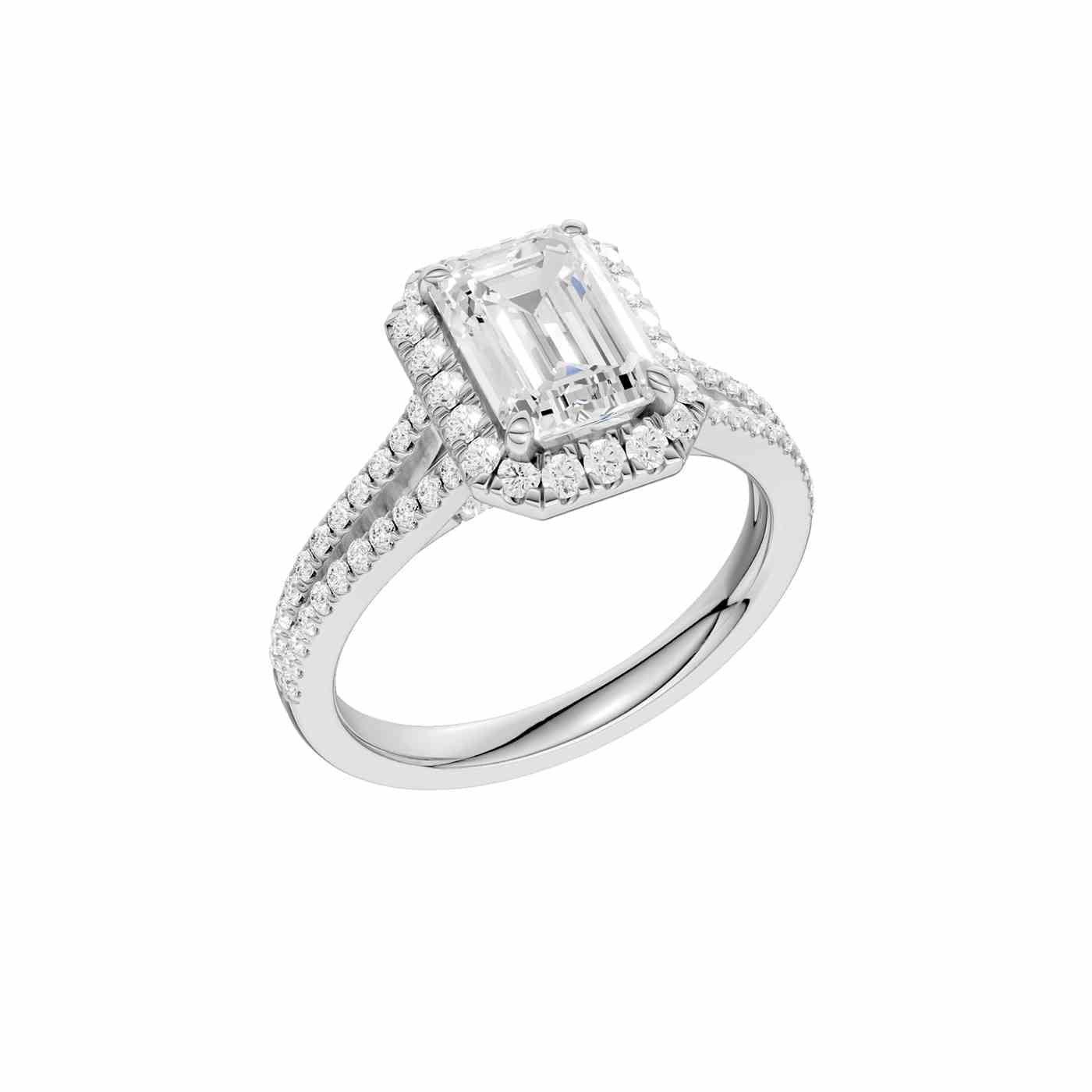Sorelle Ring | Emerald Cut