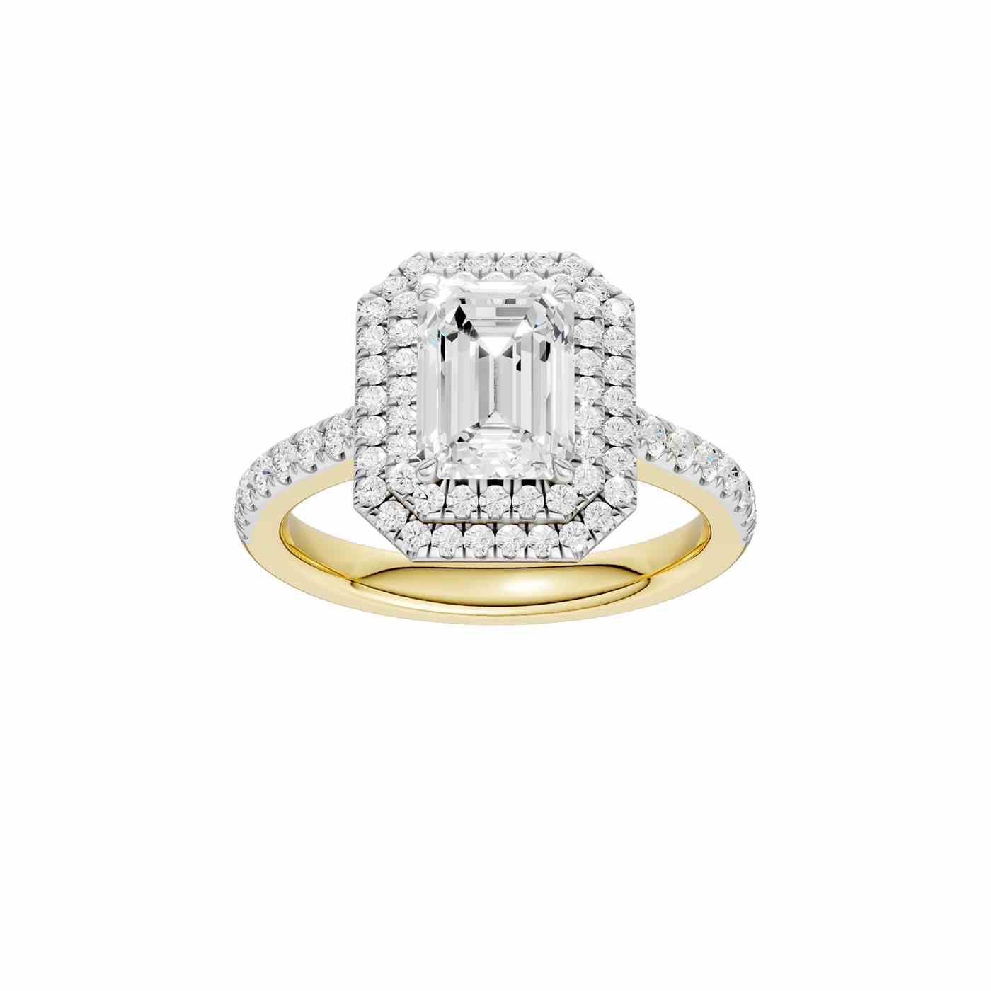 Aurevè Ring | Emerald Cut