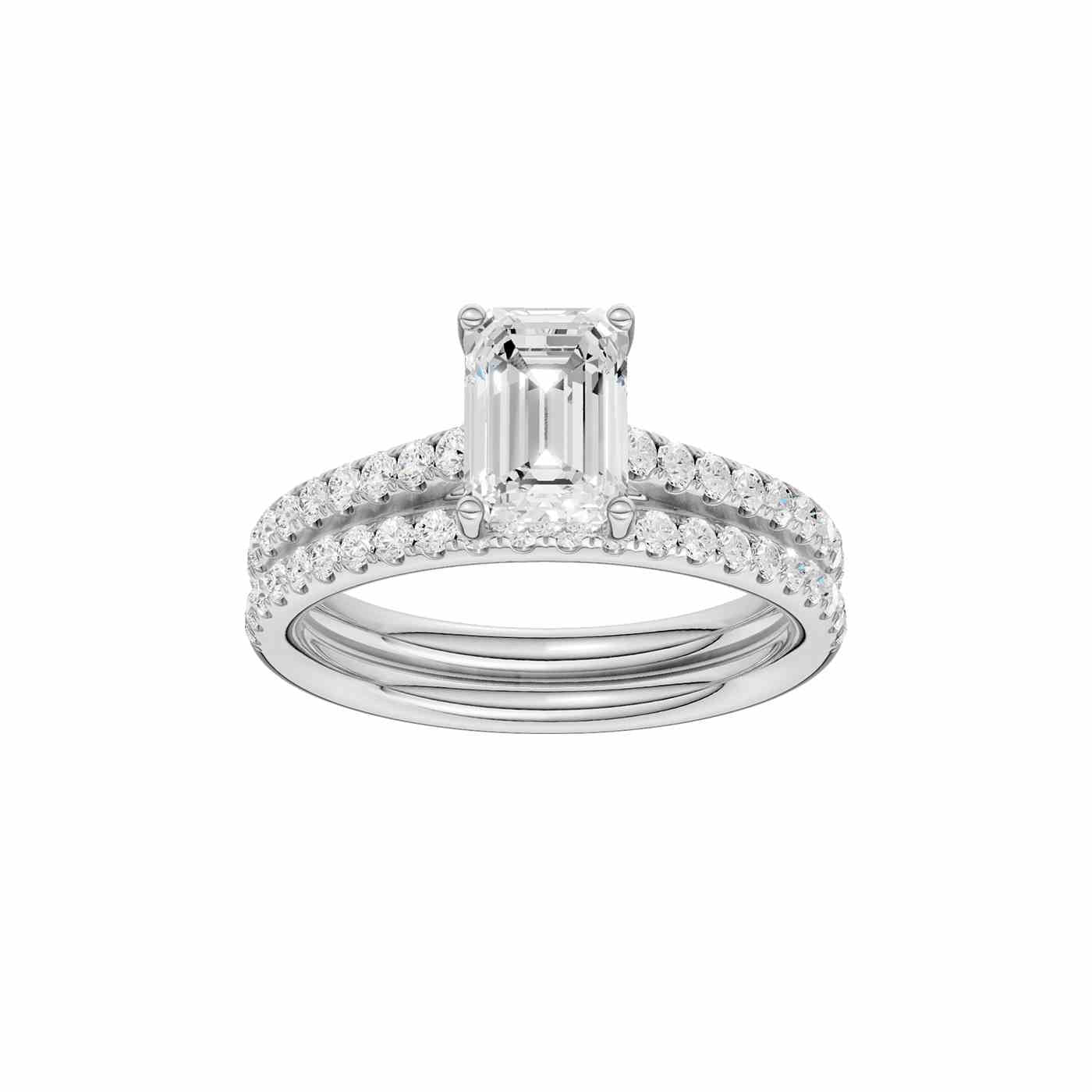 Calista Ring | Emerald Cut