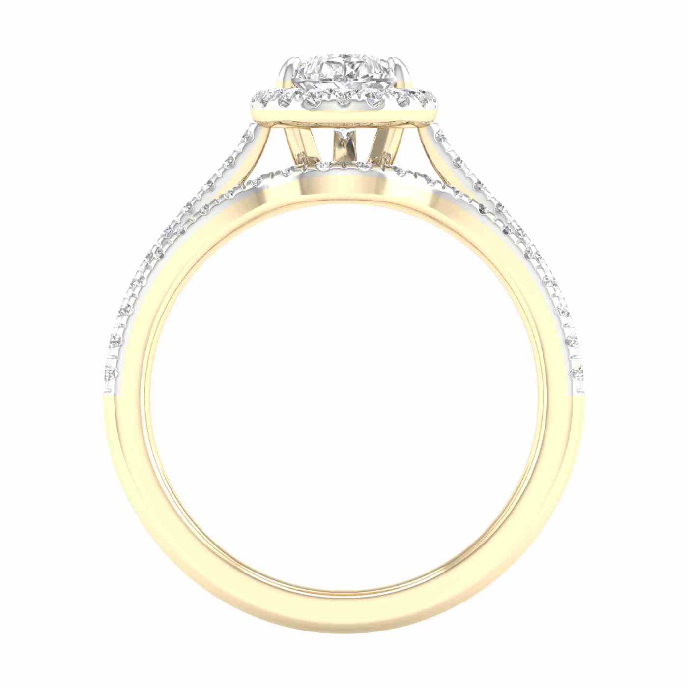 Bellavue Ring | Pear Cut