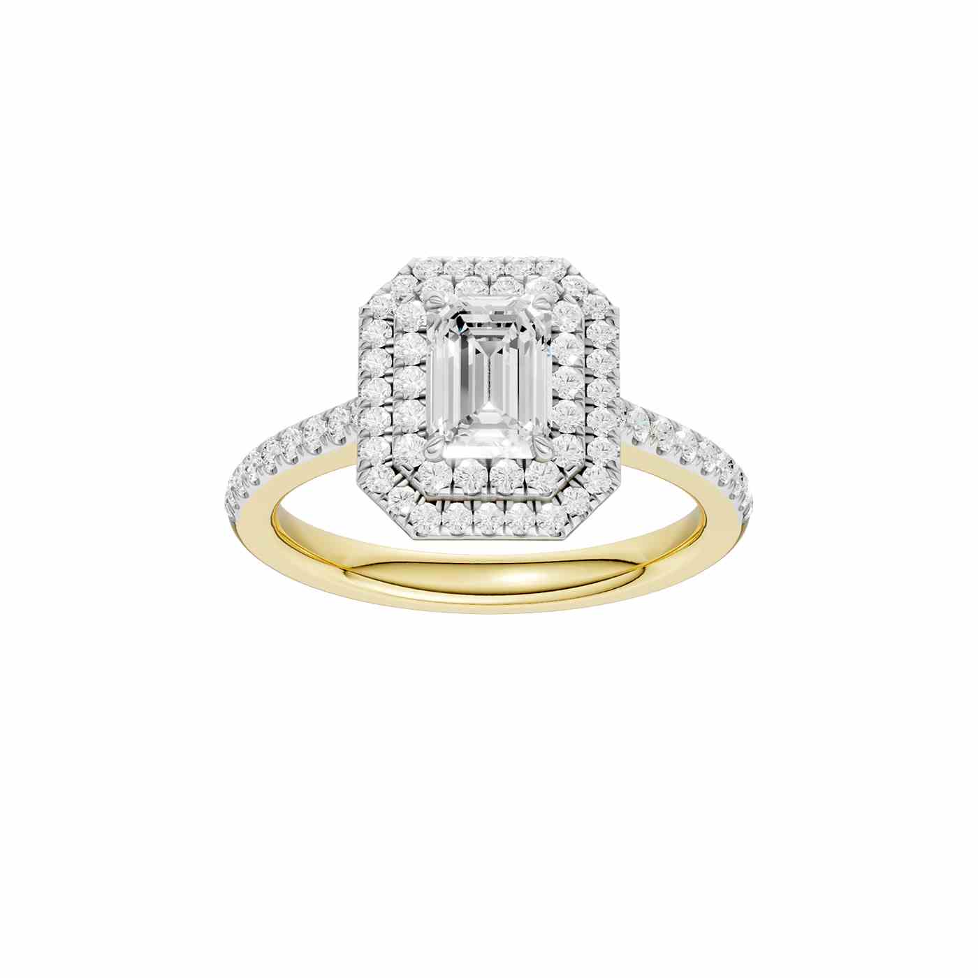 Aurevè Ring | Emerald Cut