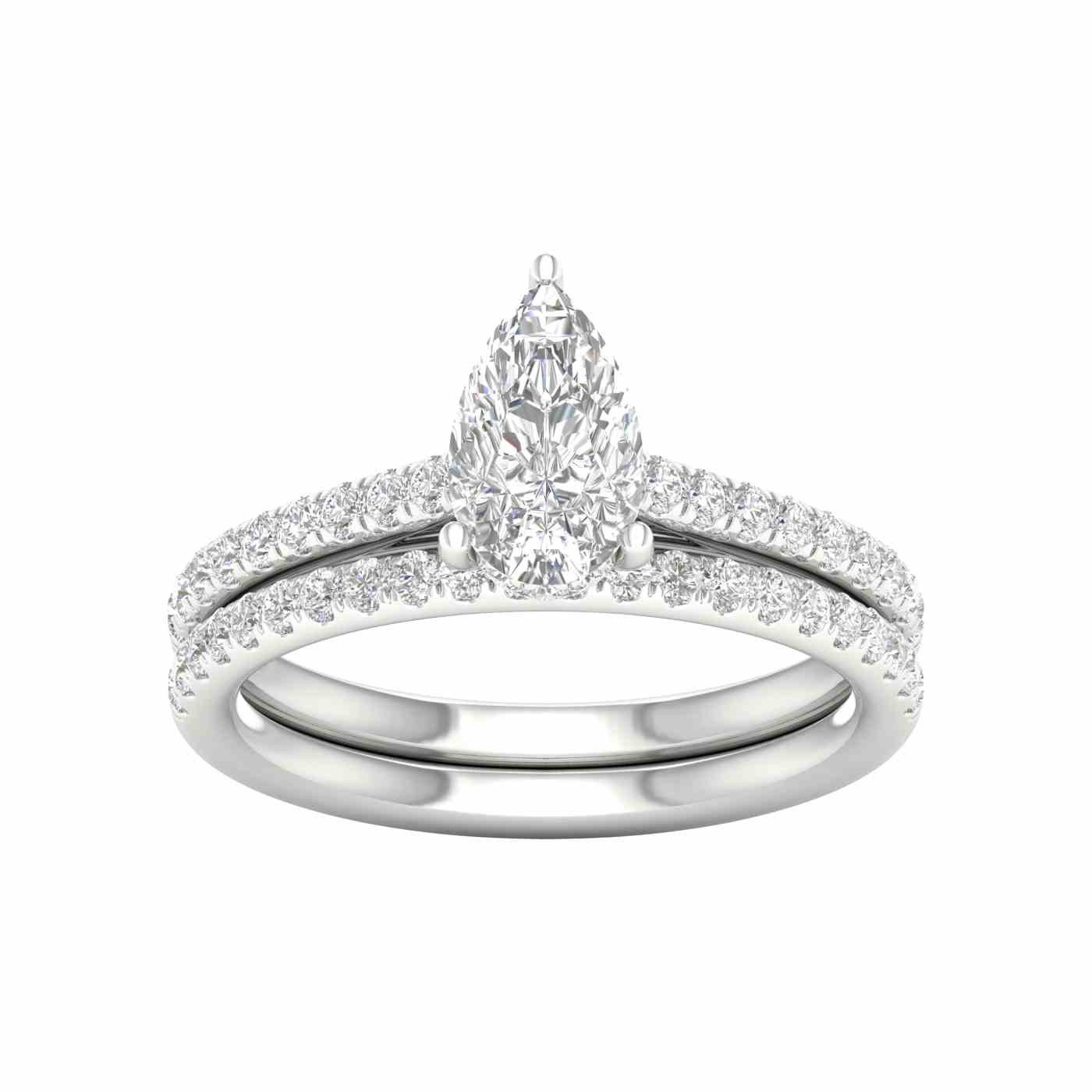 Calista Ring | Pear Cut