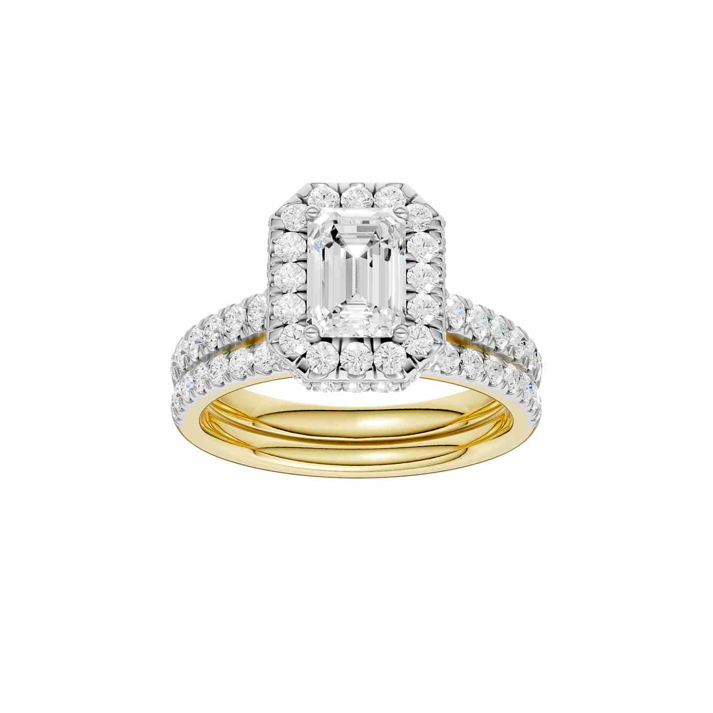 Brilliance Ring | Emerald Cut