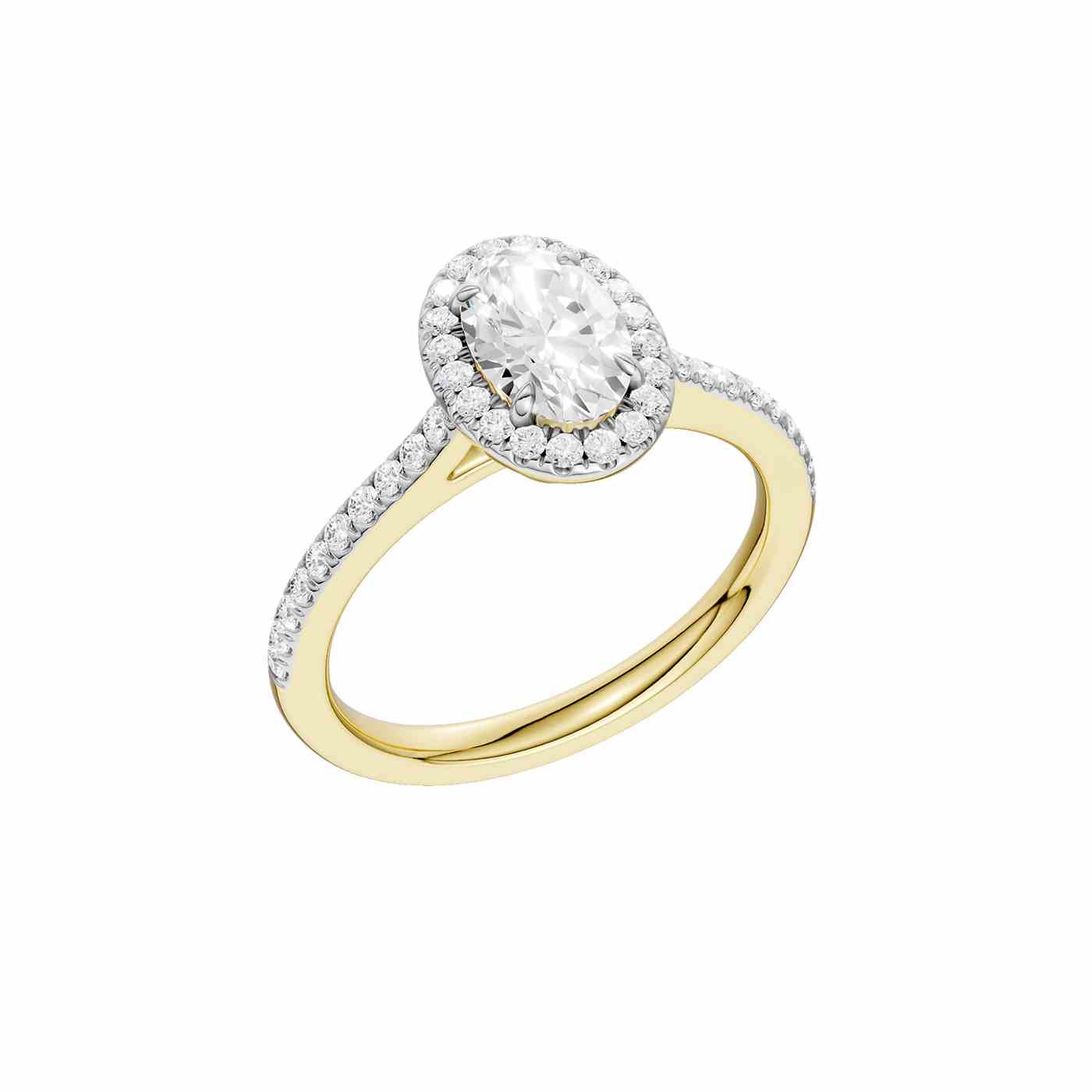 Nivelle Ring | Oval Cut
