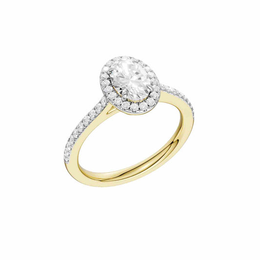Nivelle Ring | Oval Cut