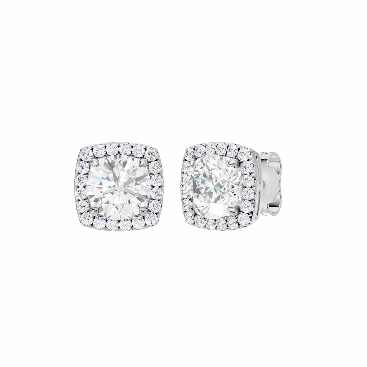 Velisse Earring | Round Cut