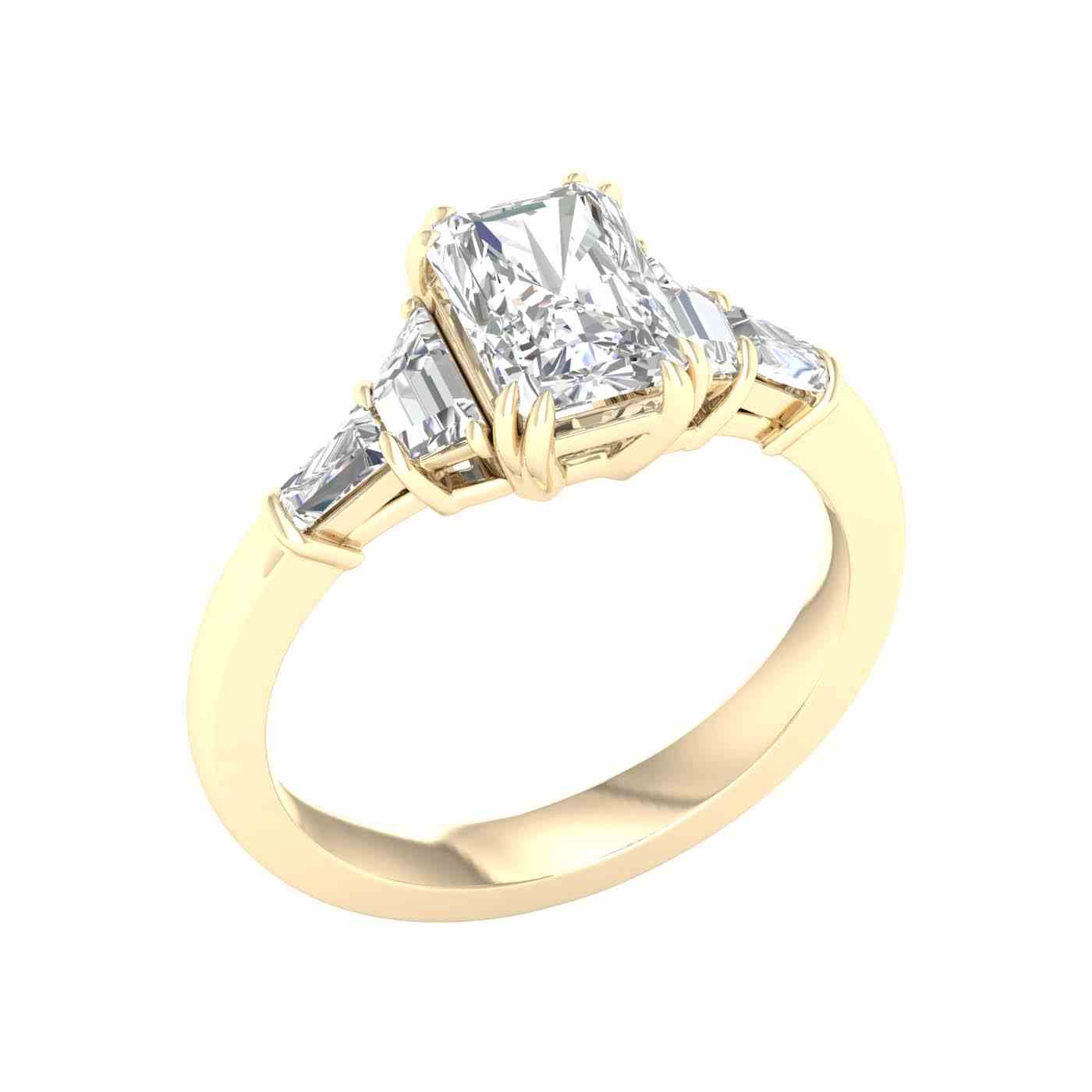 Ziranel Ring | Radiant Cut