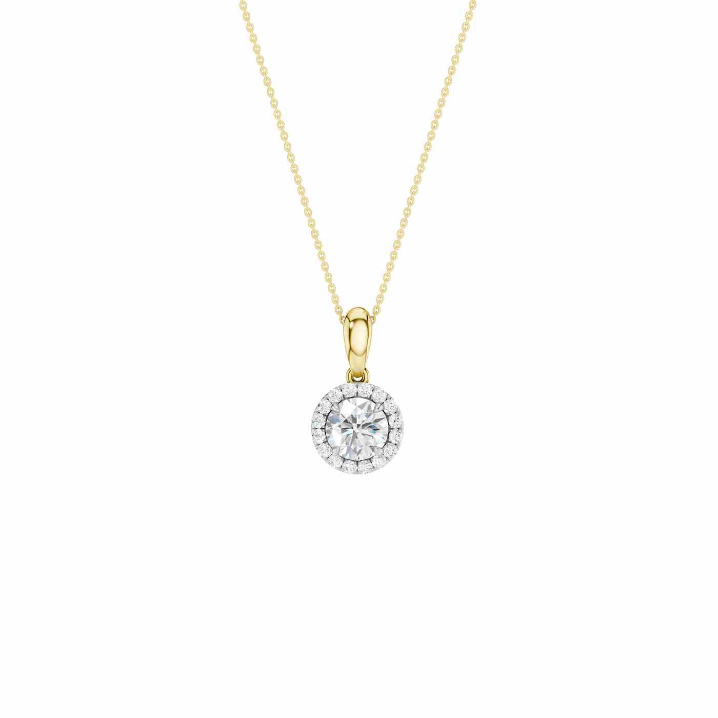 Elysane Pendant | Round Cut