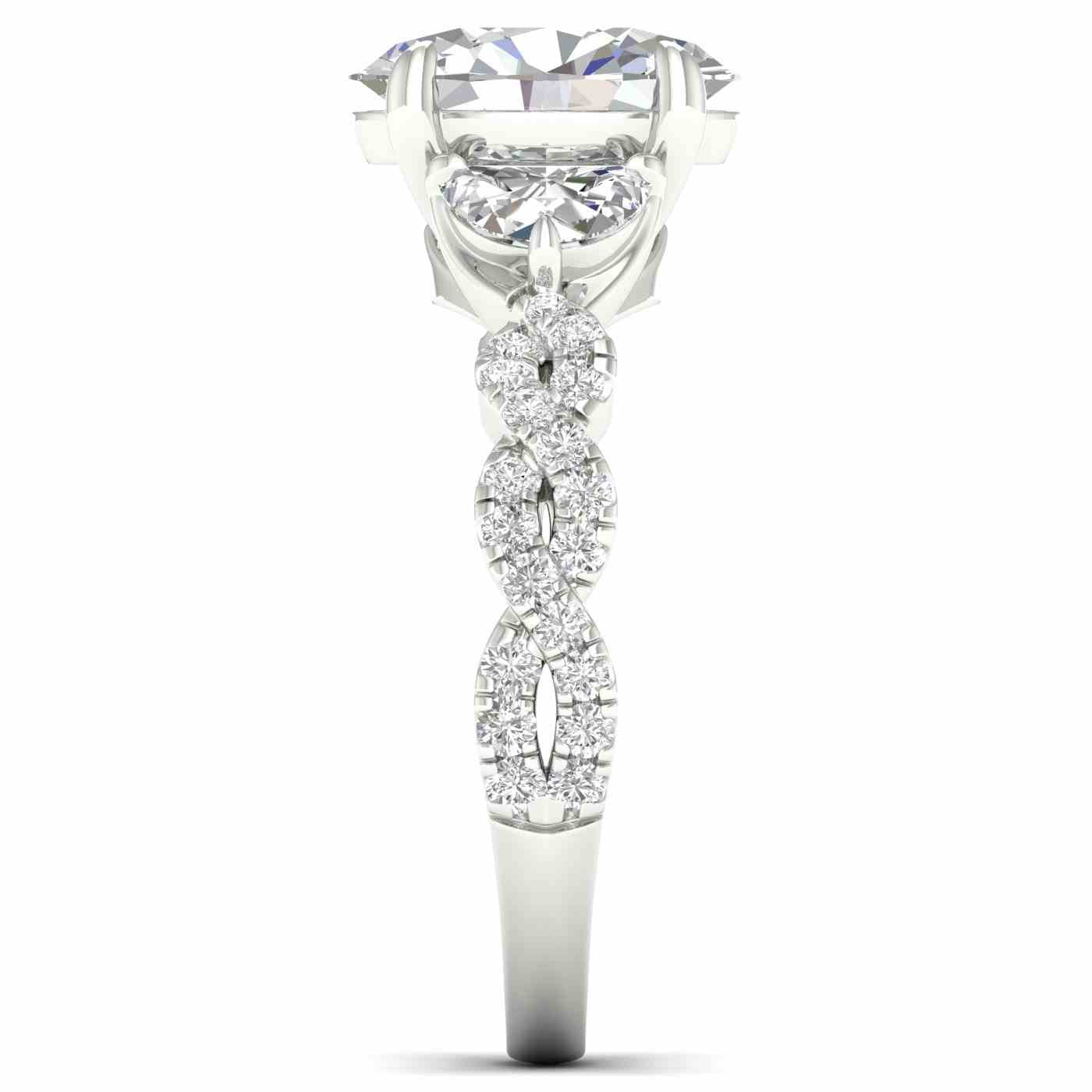 Zariel Ring | Half Moon Cut