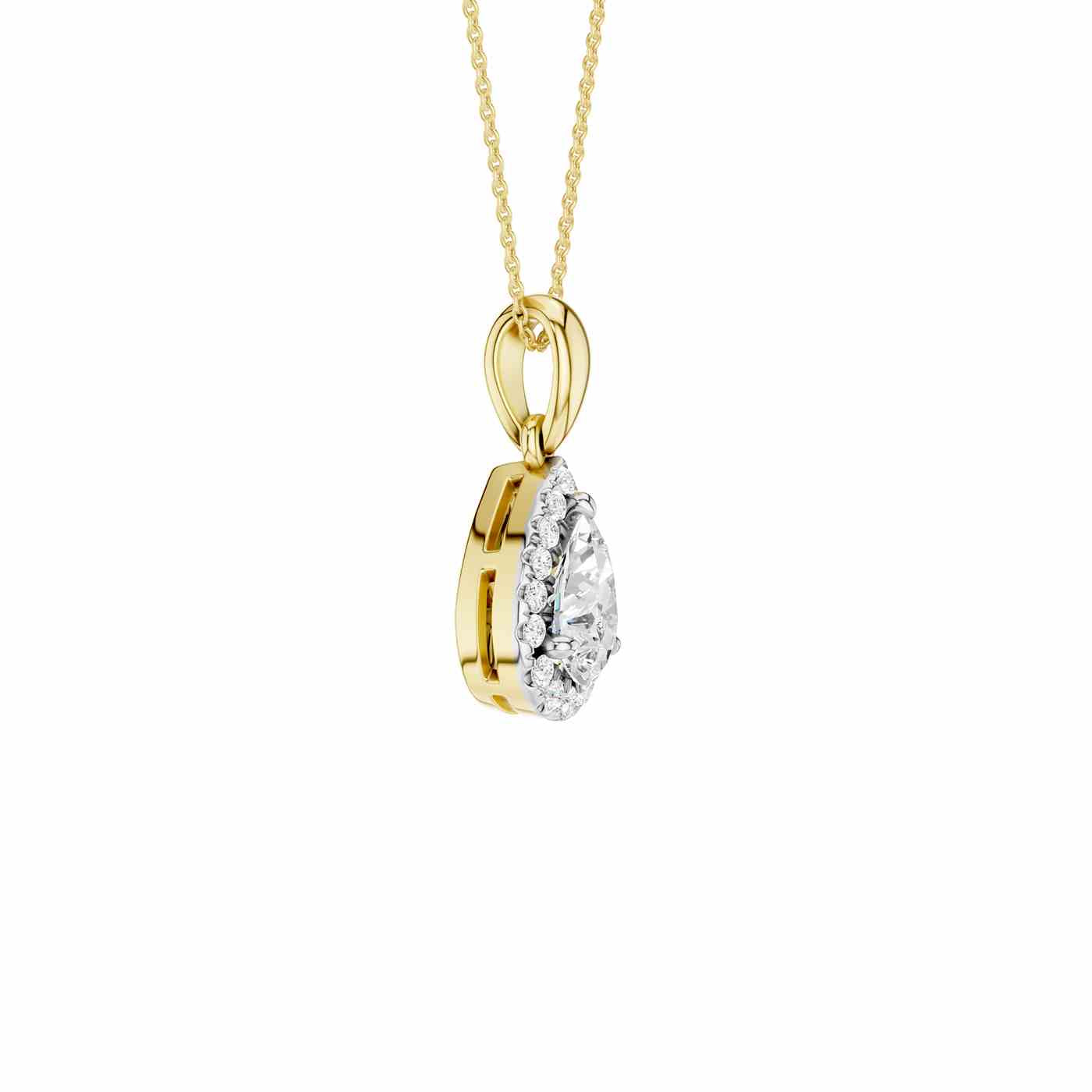 Elysane Pendant | Pear Cut