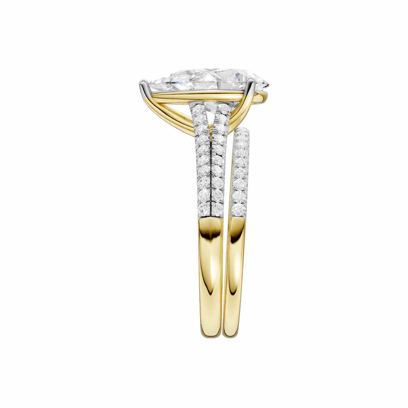 Calista Ring | Pear Cut