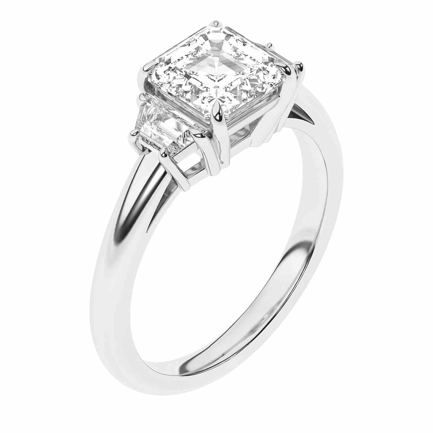 Radiara Ring | Asscher Cut