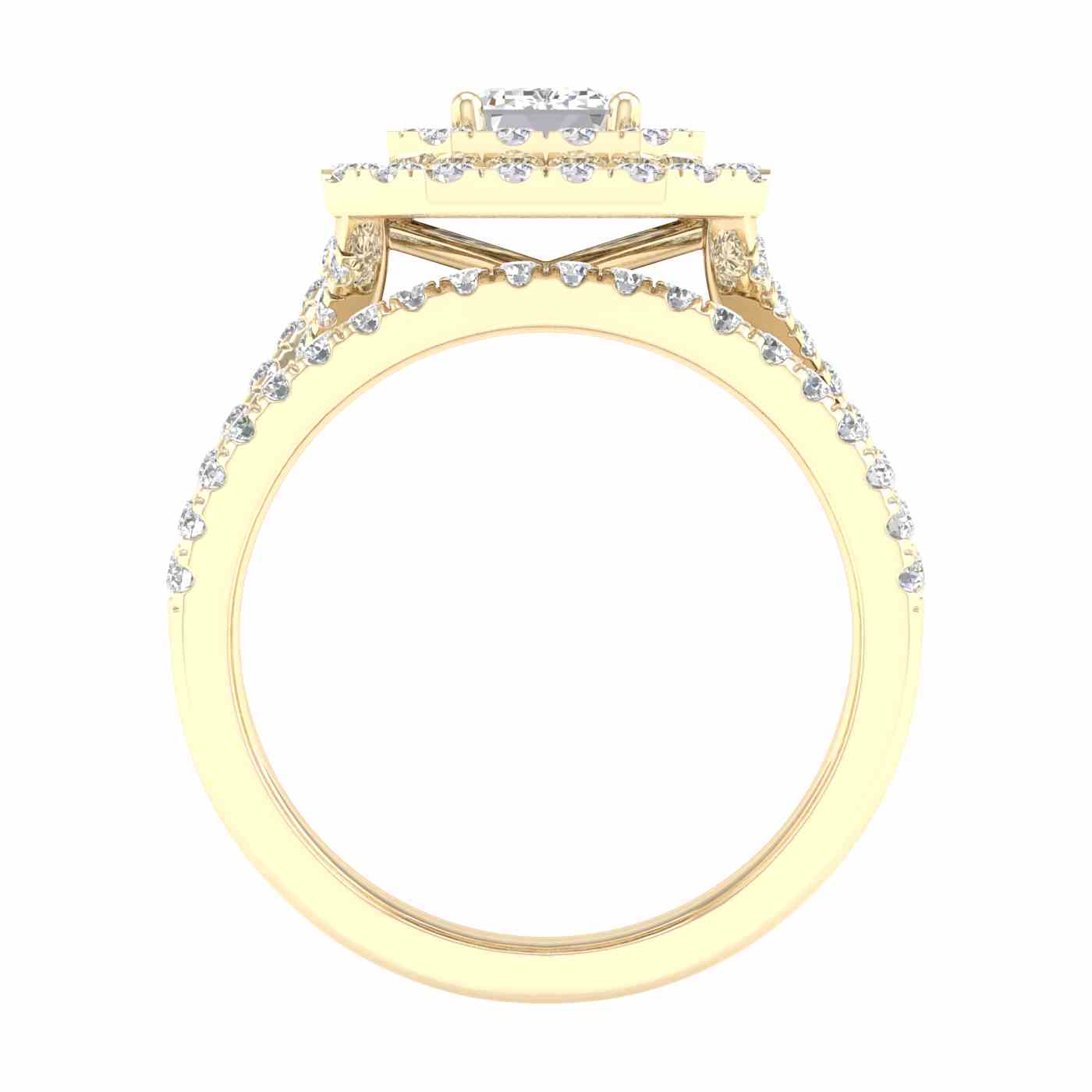 Radiance Ring | Emerald Cut