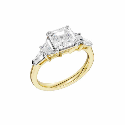 Aureliar Ring | Asscher Cut