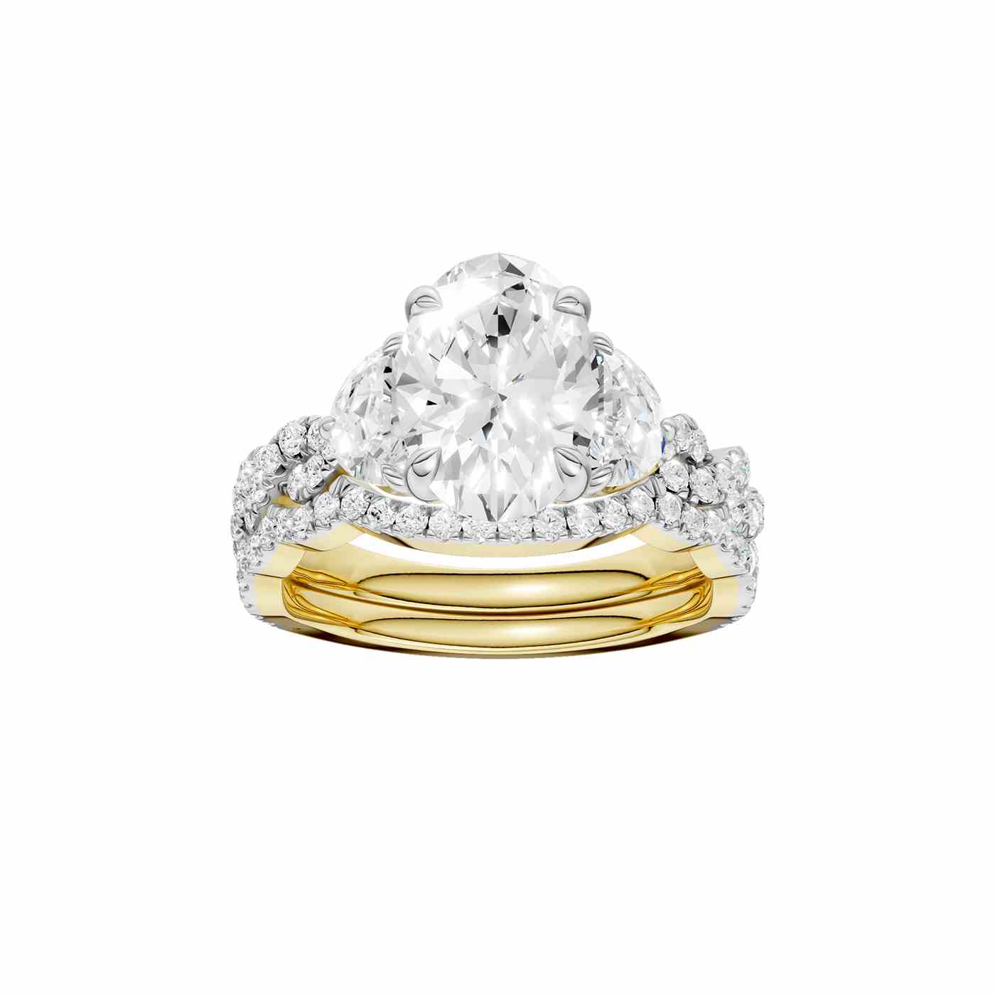 Radiévo Ring | Half Moon Cut