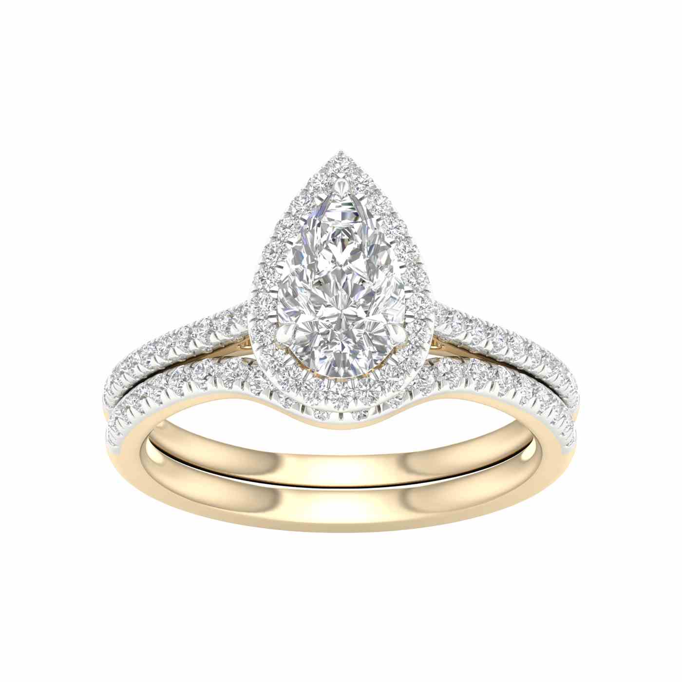Bellavue Ring | Pear Cut