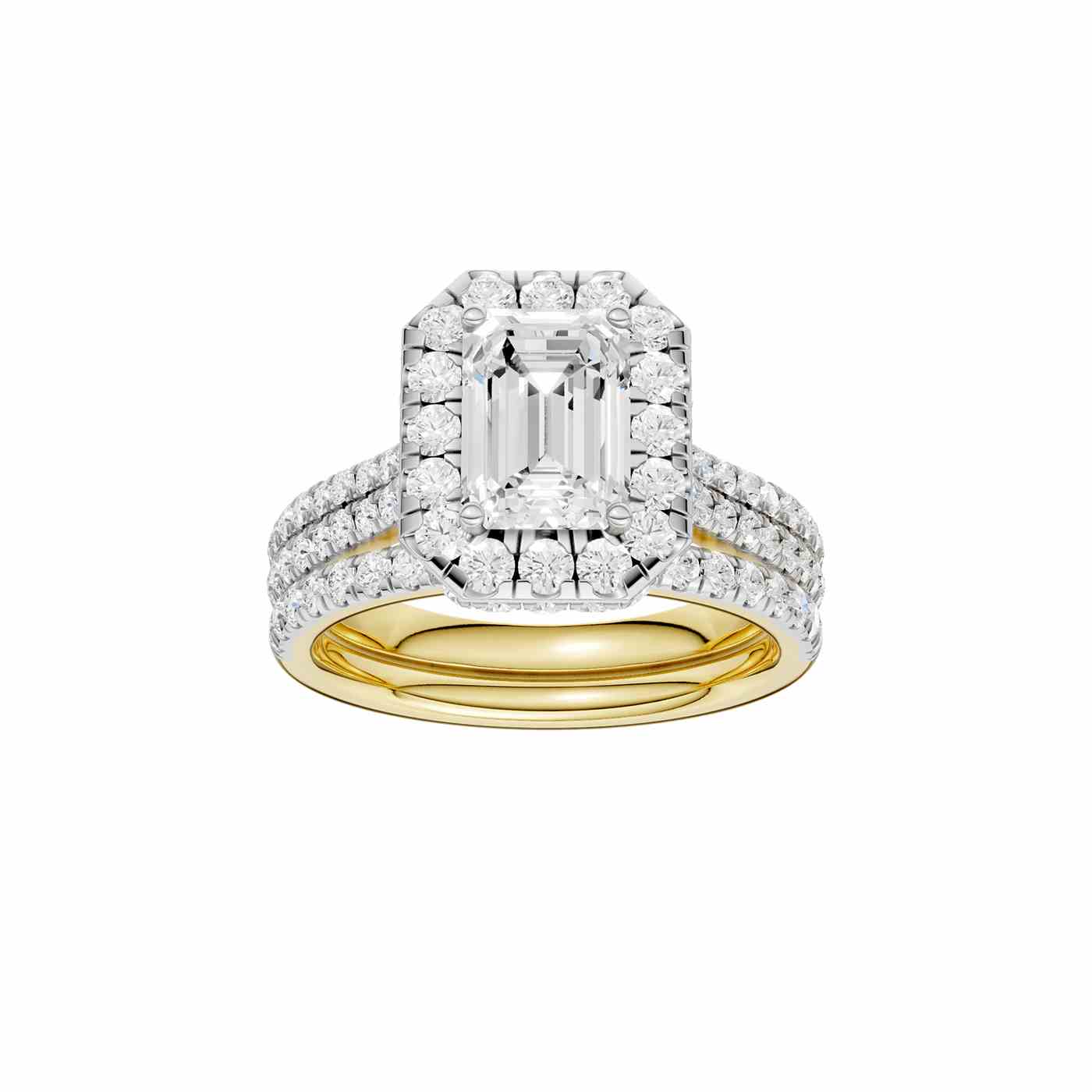 Zanthea Ring | Emerald Cut