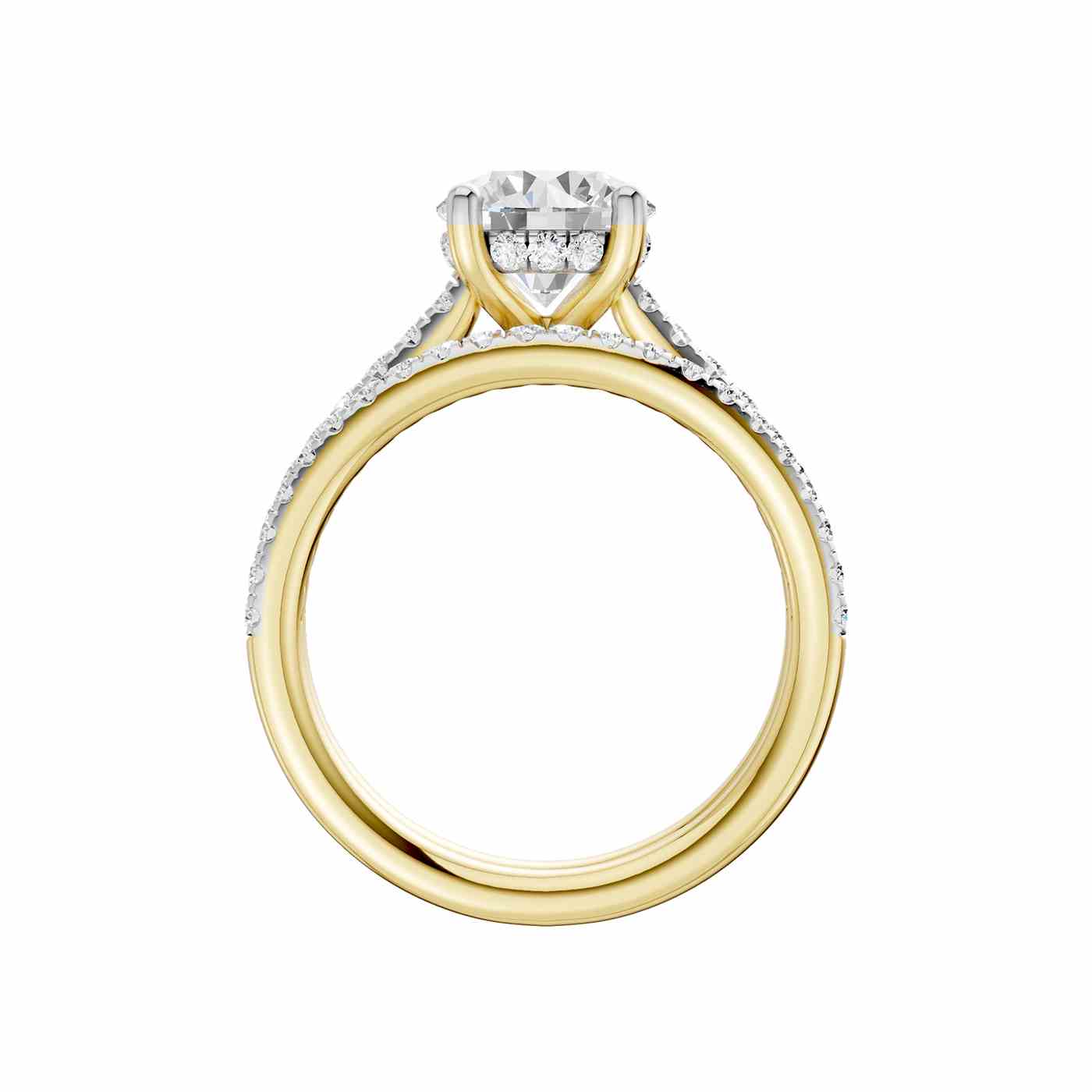 Elantra Ring | Round Cut