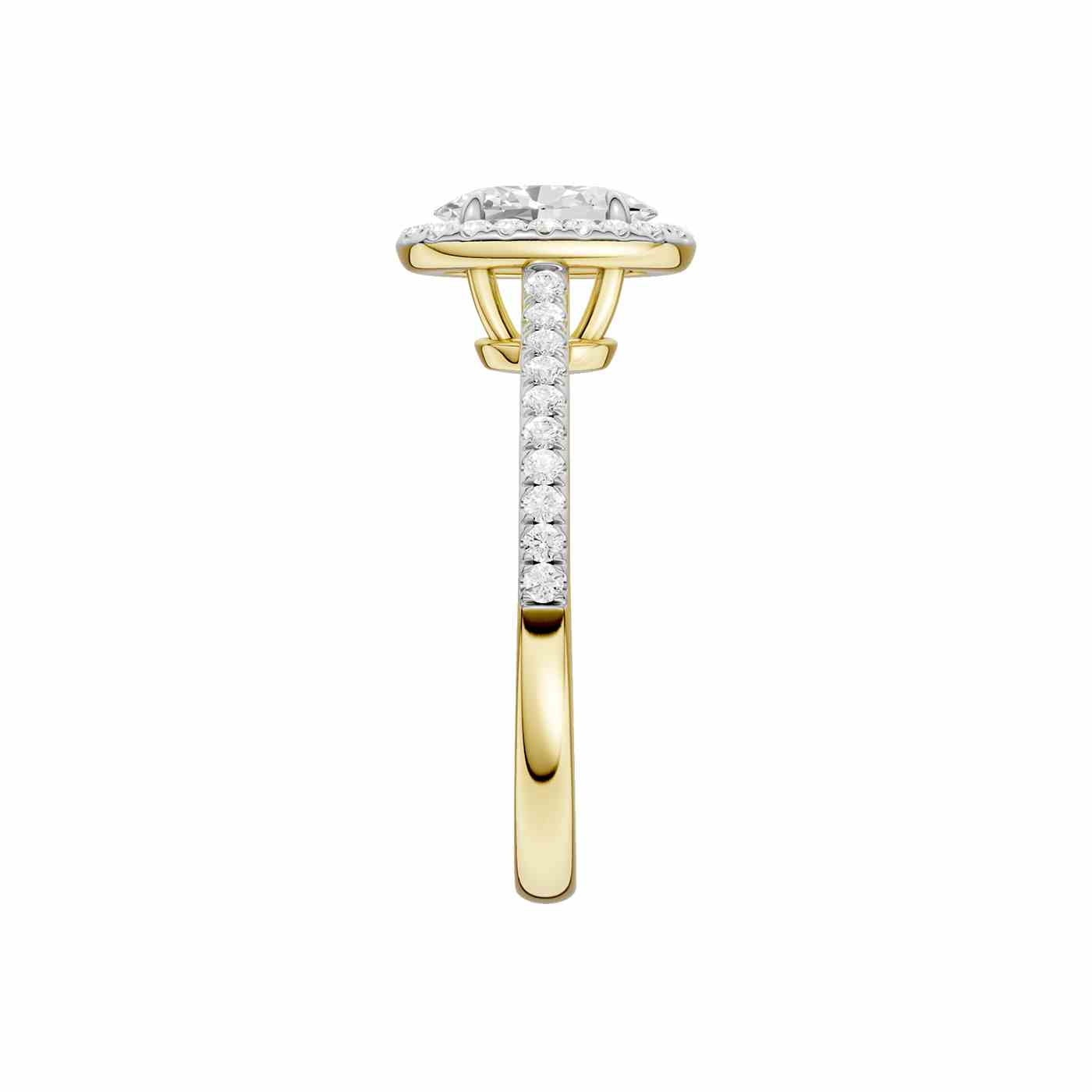 Nivelle Ring | Oval Cut