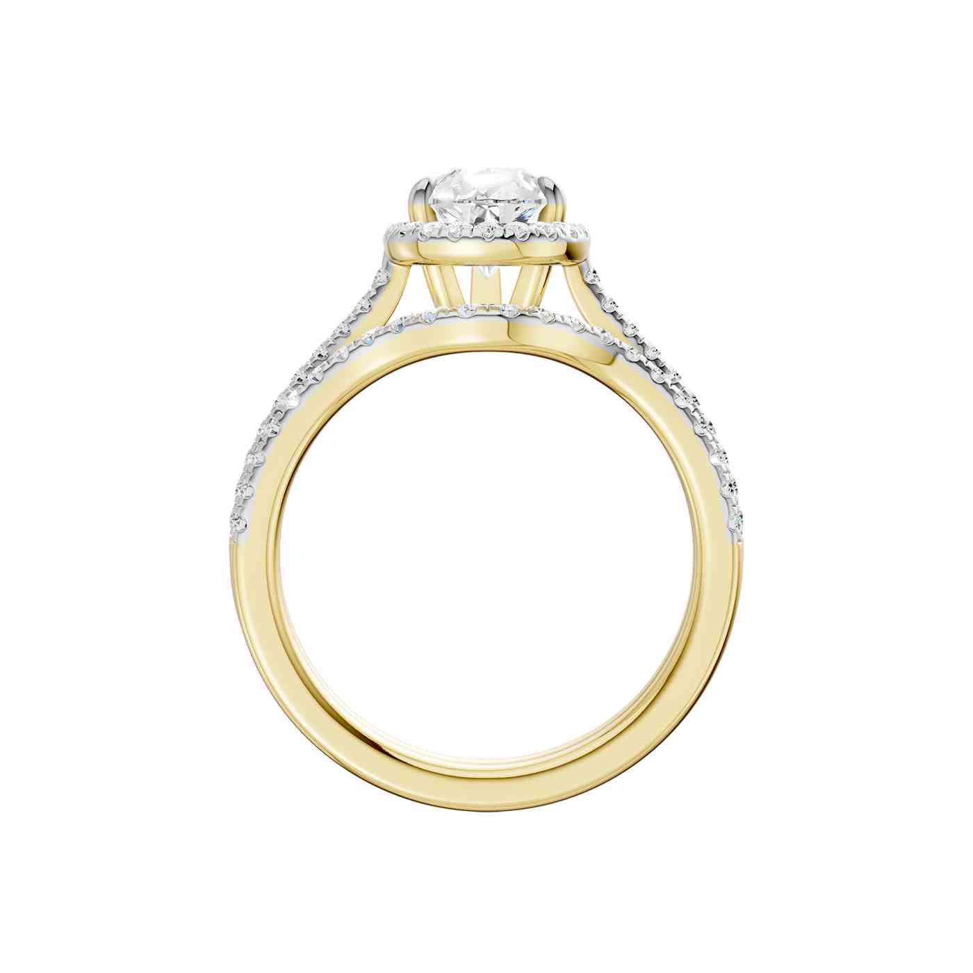 Bellavue Ring | Pear Cut