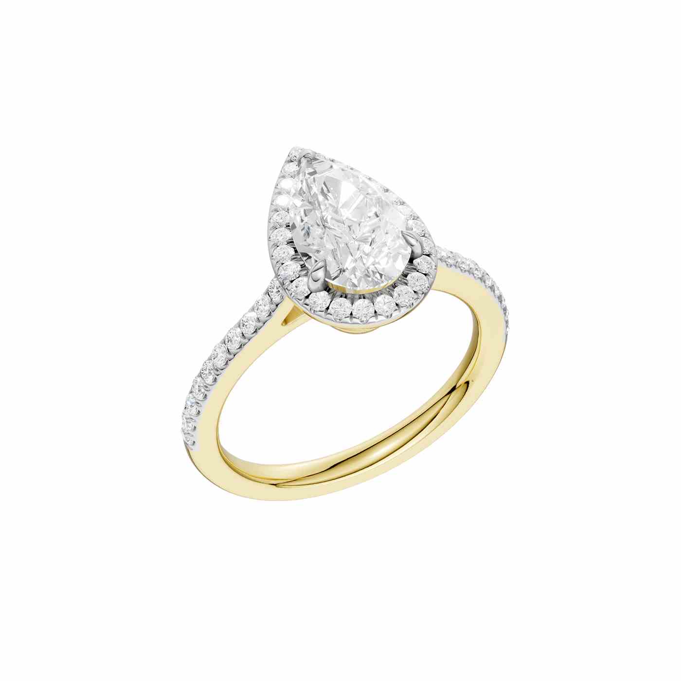 Astarra Ring | Pear Cut