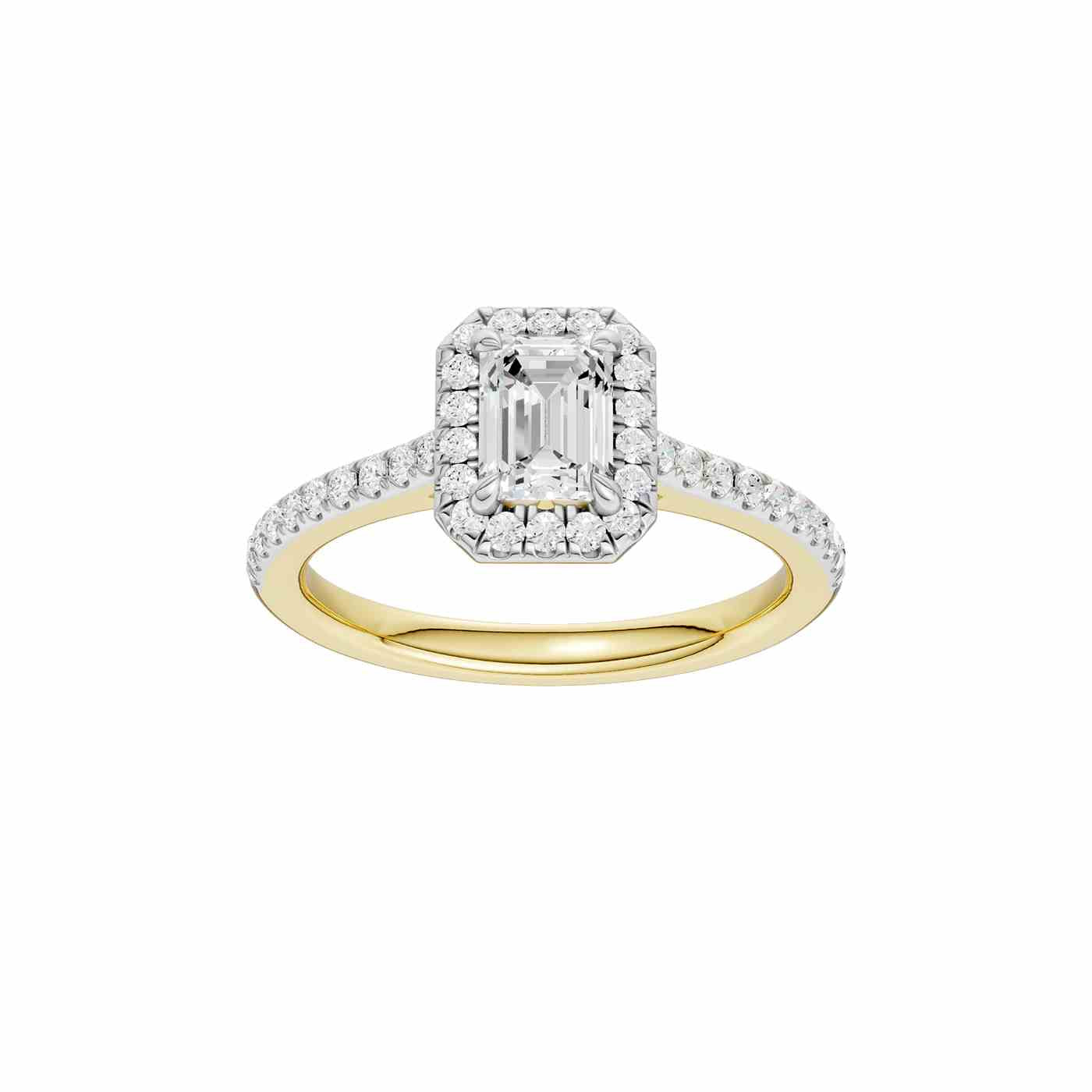 Astarra Ring | Emerald Cut