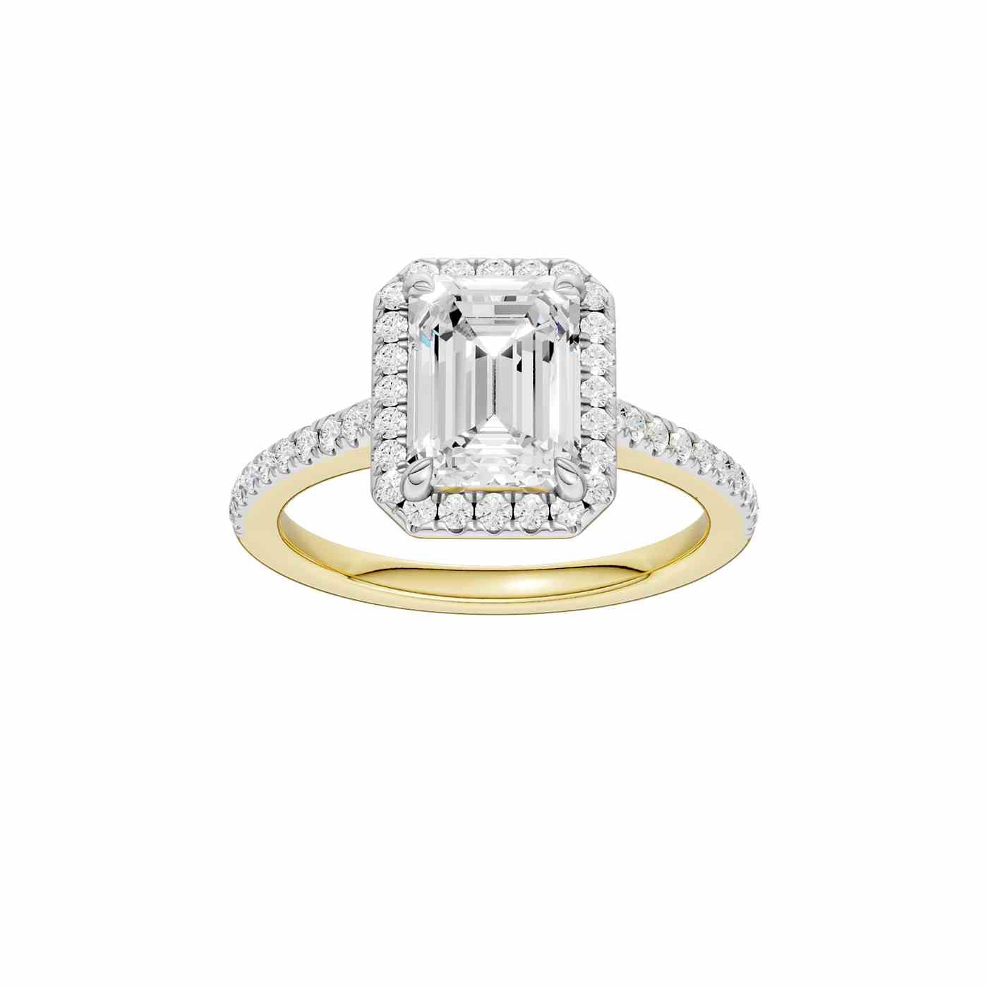 Astarra Ring | Emerald Cut