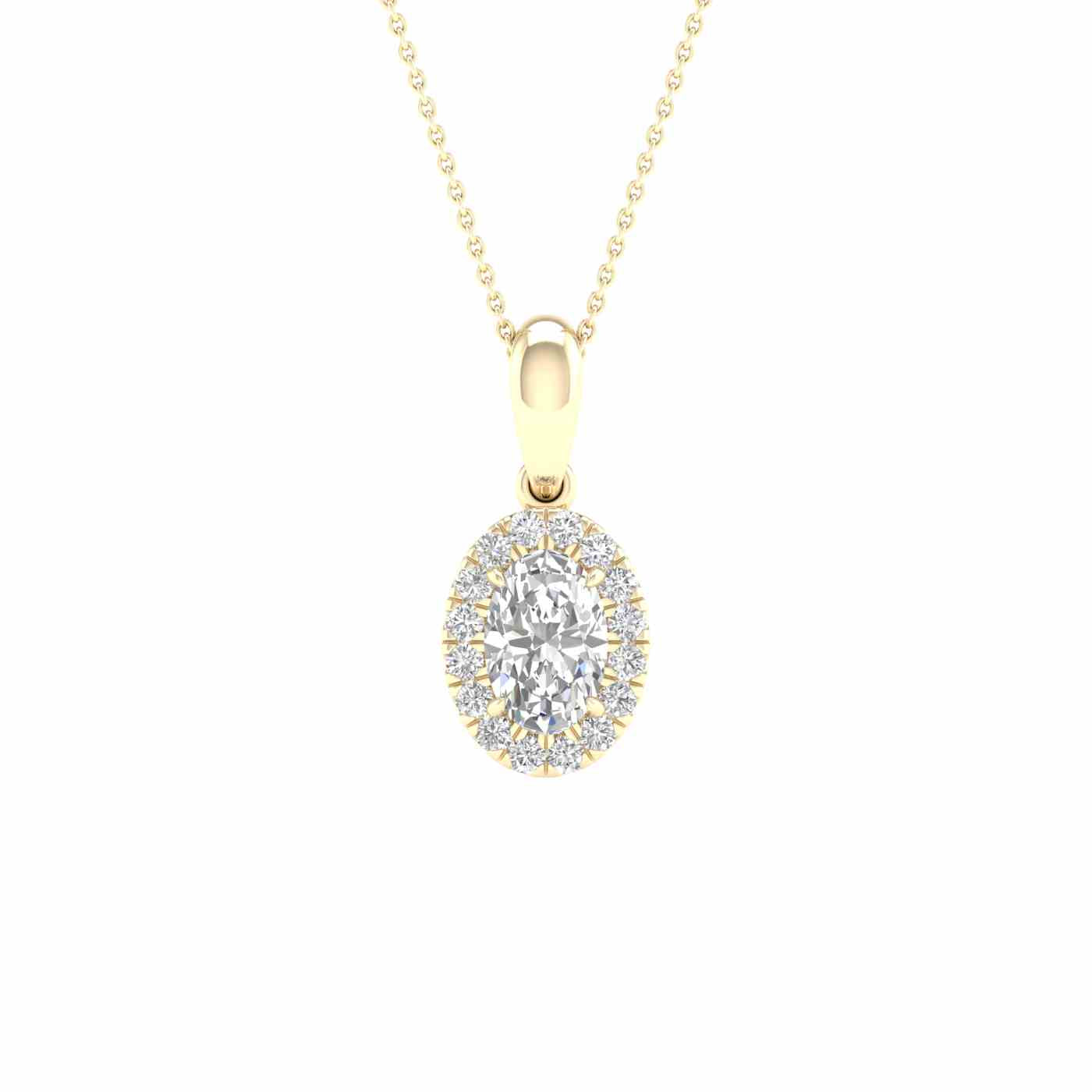 Elysane Pendant | Oval Cut