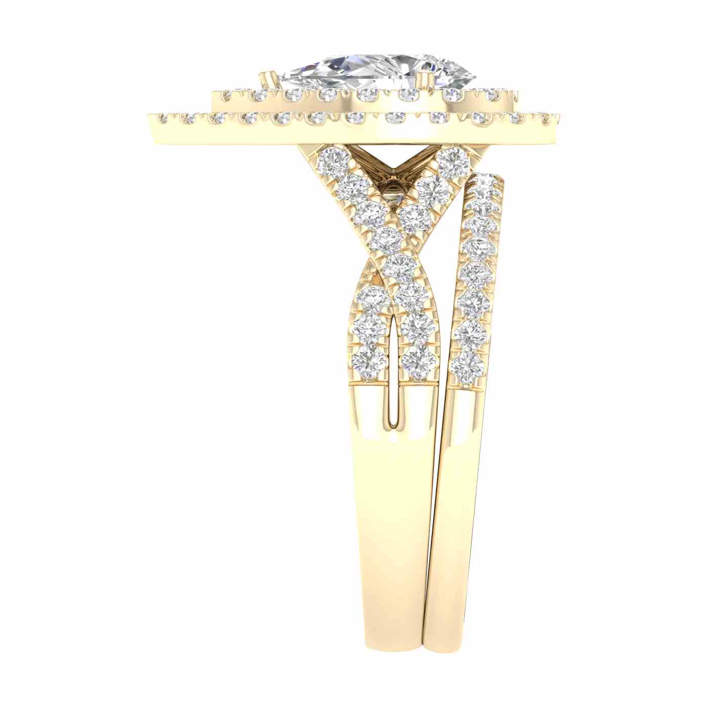 Radiance Ring | Pear Cut