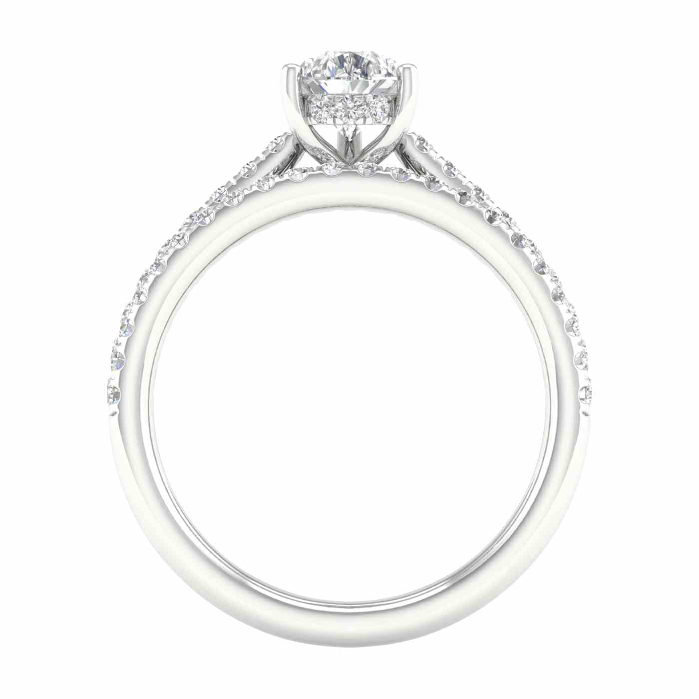 Calista Ring | Pear Cut