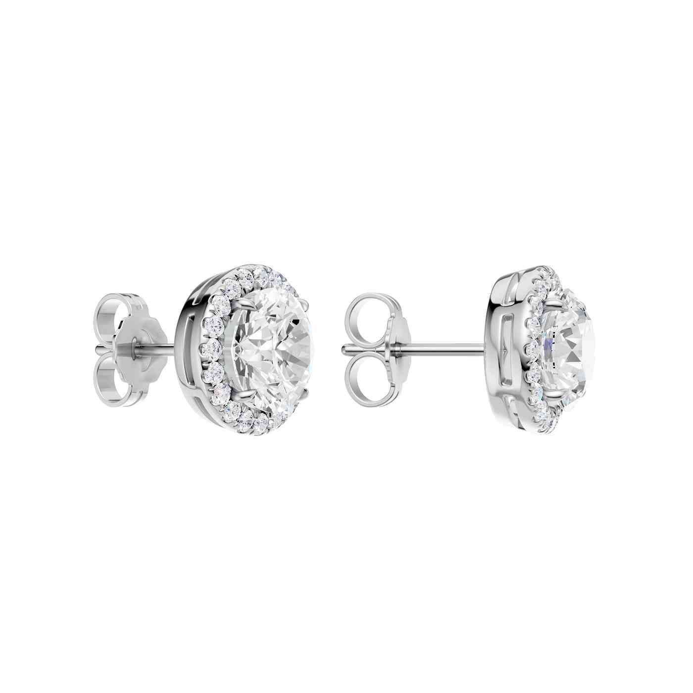 Elance Earring | Round Cut