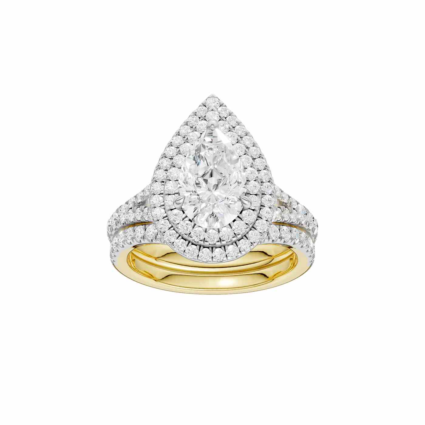 Bellavue Ring | Pear Cut