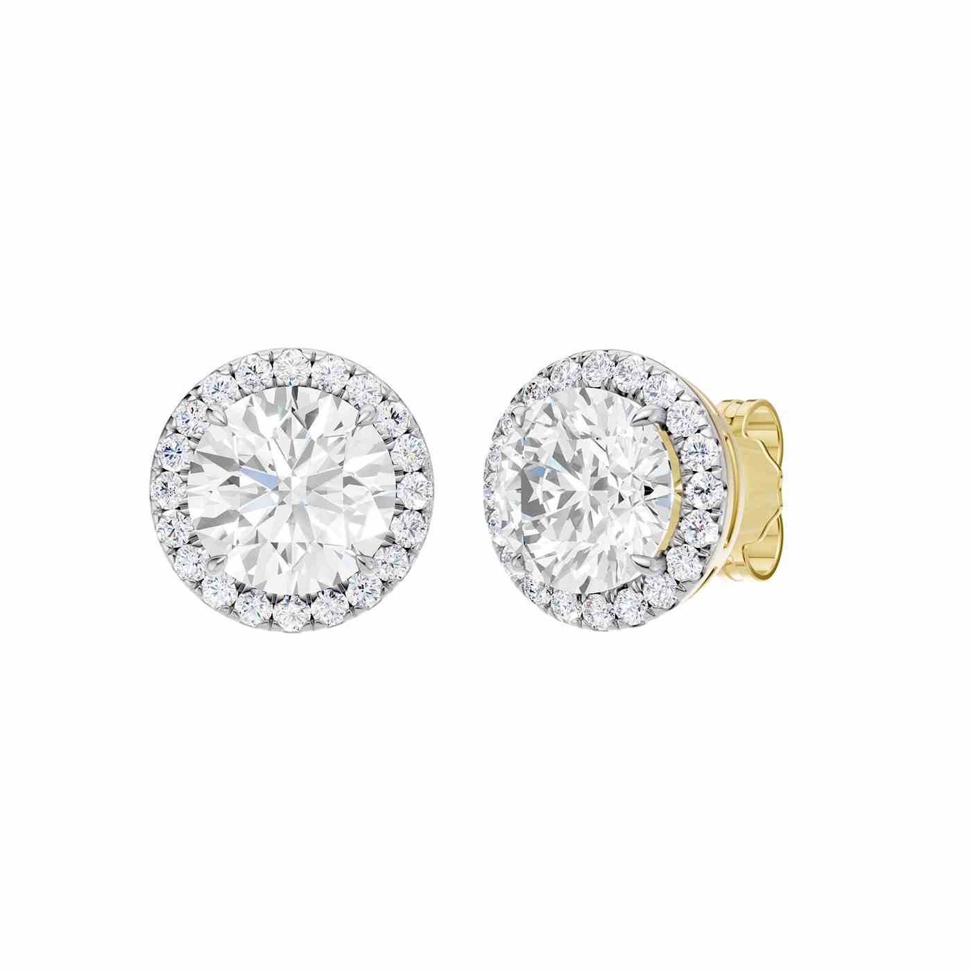 Elance Earring | Round Cut