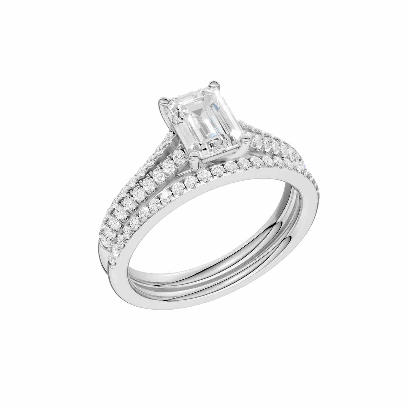 Calista Ring | Emerald Cut