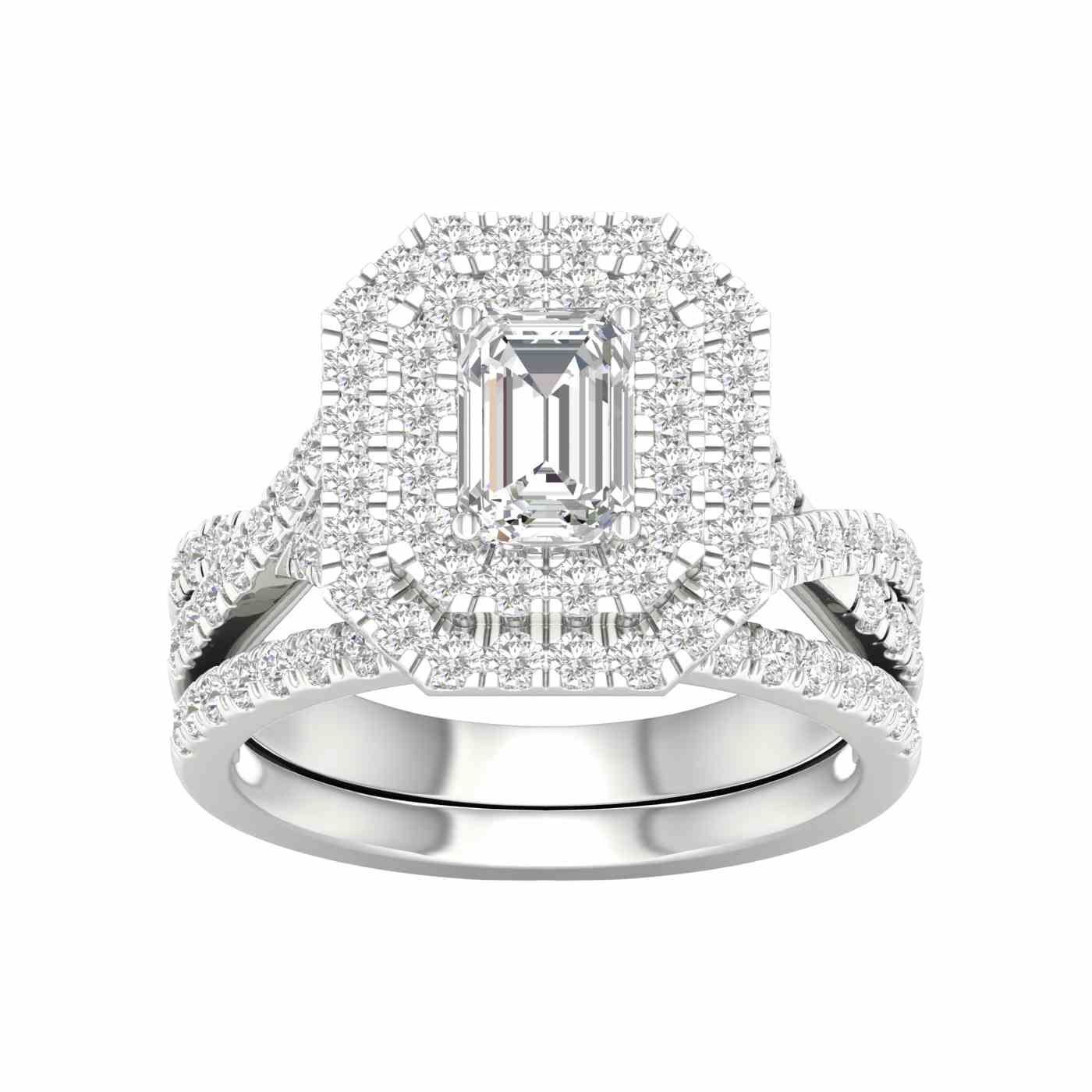 Radiance Ring | Emerald Cut