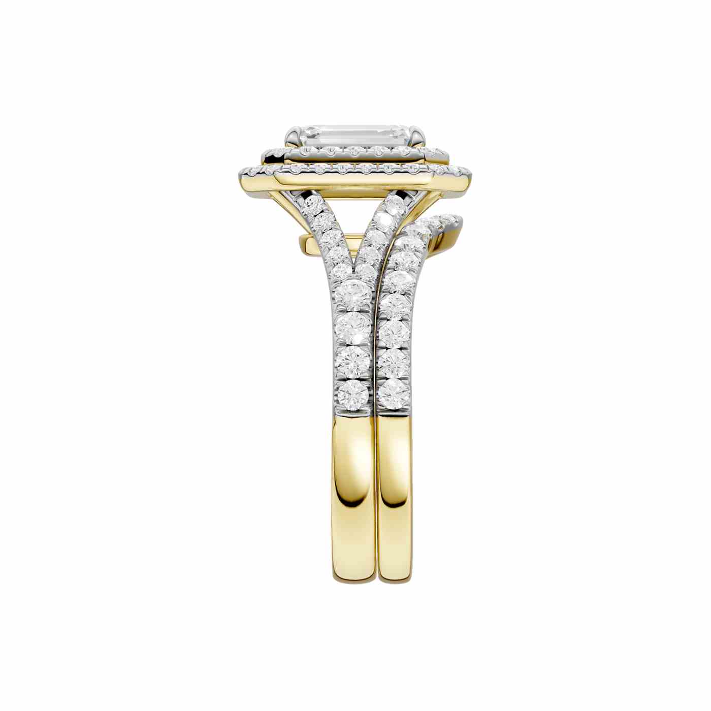 Bellavue Ring | Radiant Cut