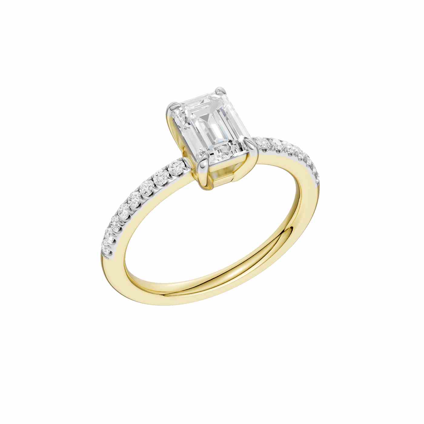 Ravelle Ring | Emerald Cut