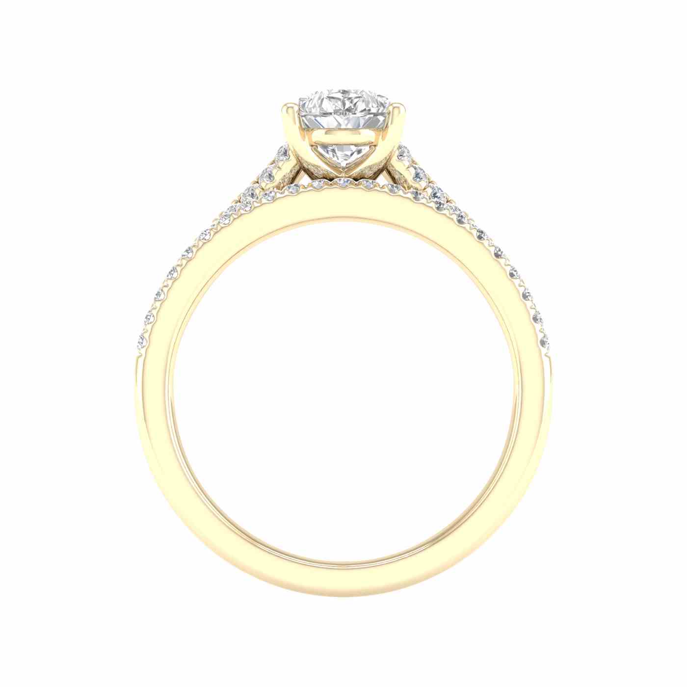 Calista Ring | Pear Cut