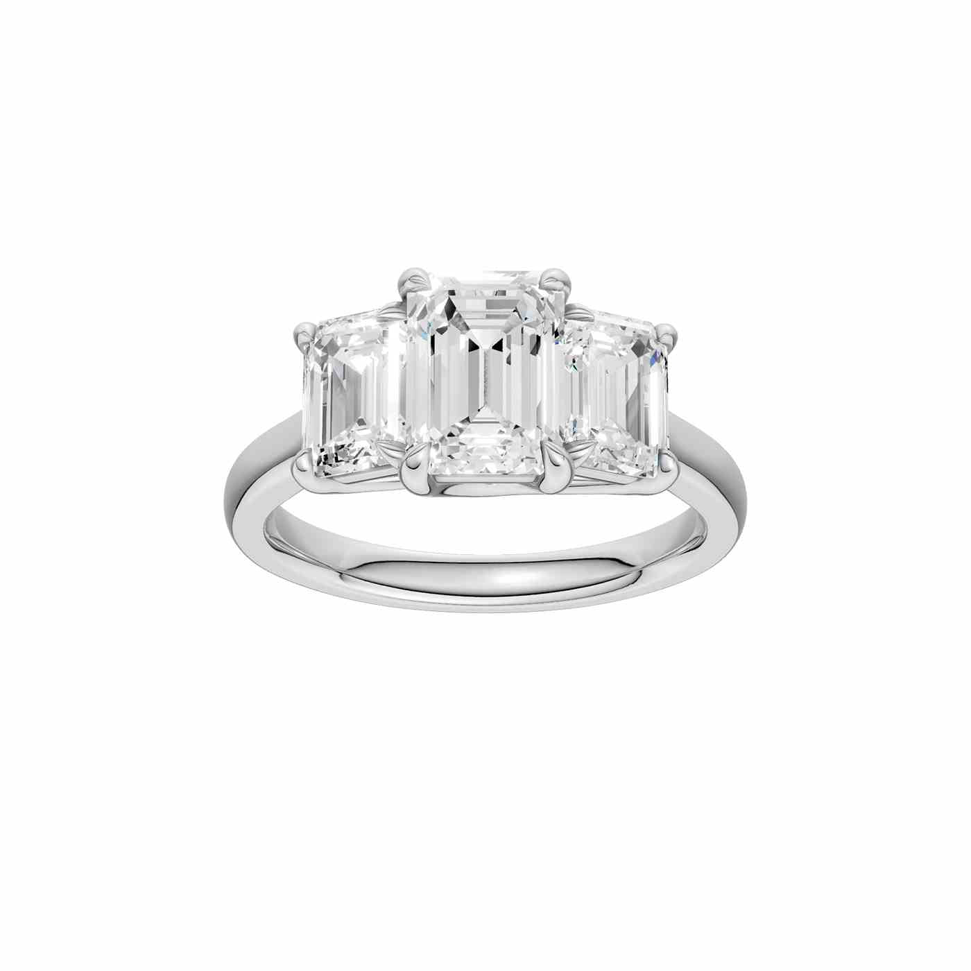 Vesperra Ring | Emerald Cut