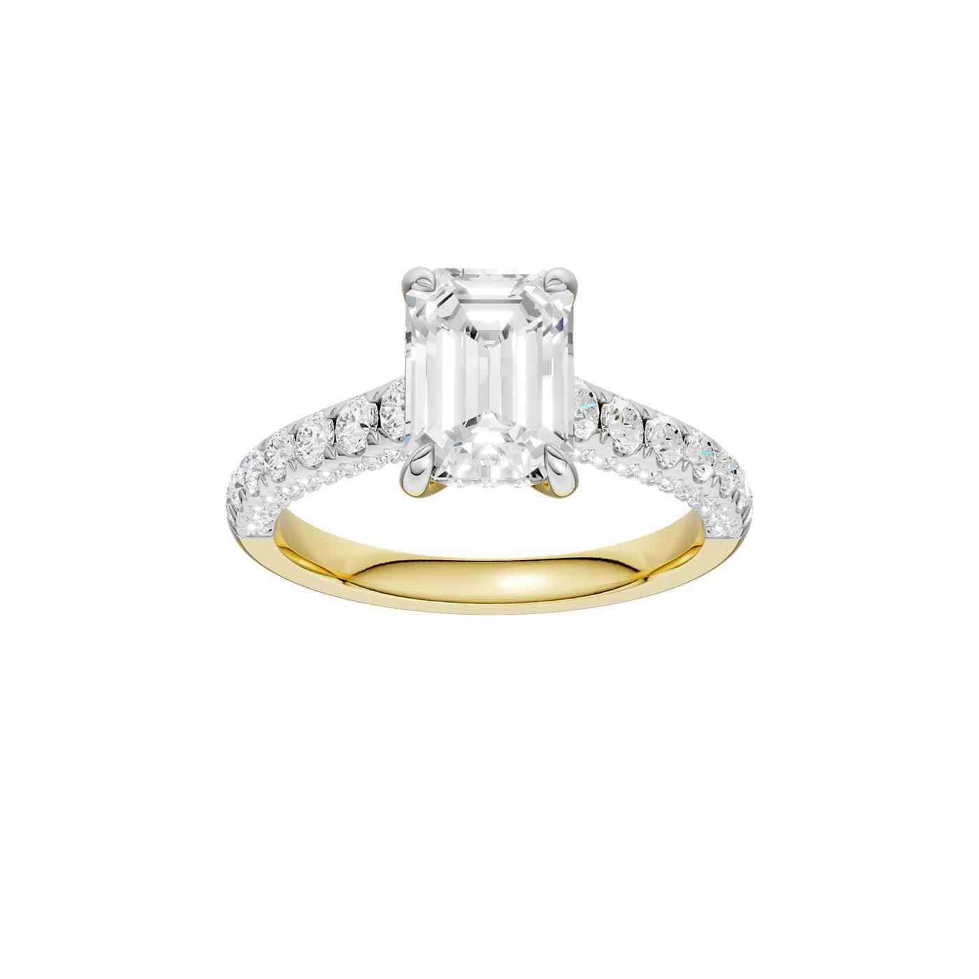Aureliar Ring | Emerald Cut