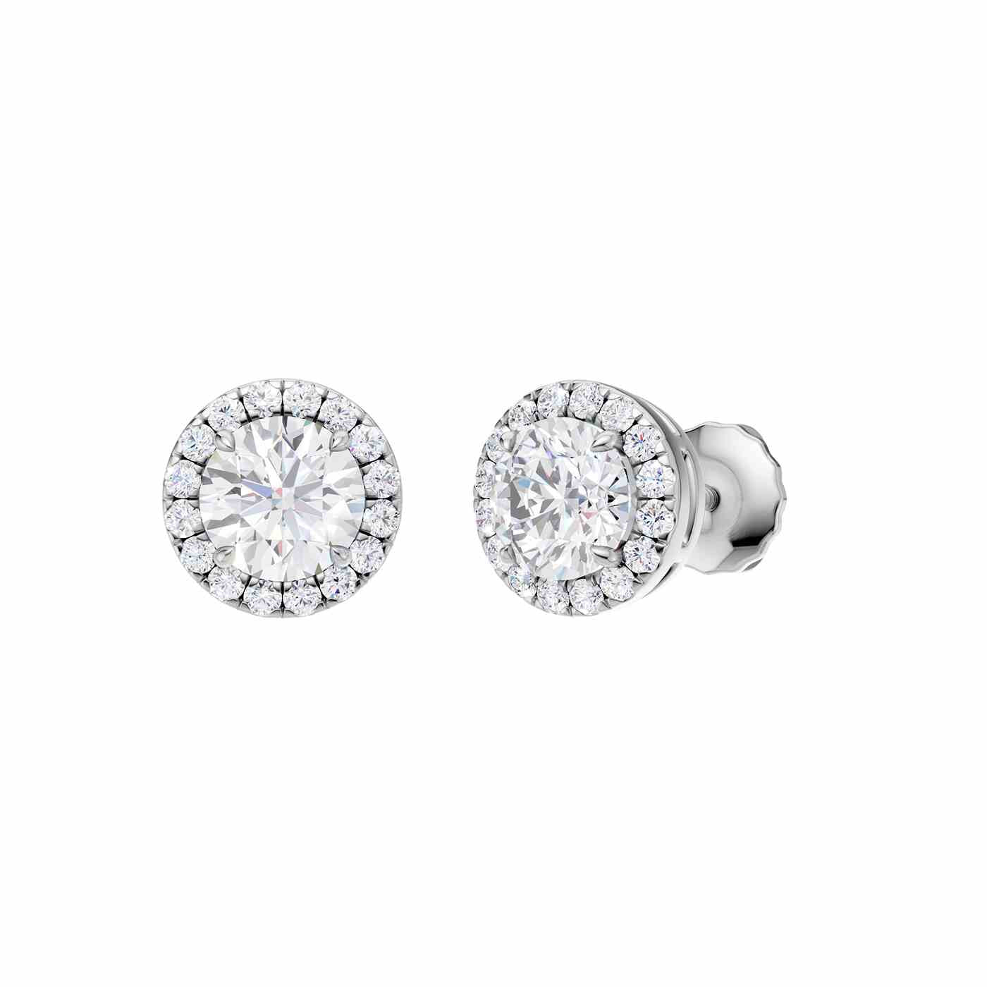 Elysia Earring | Round Cut