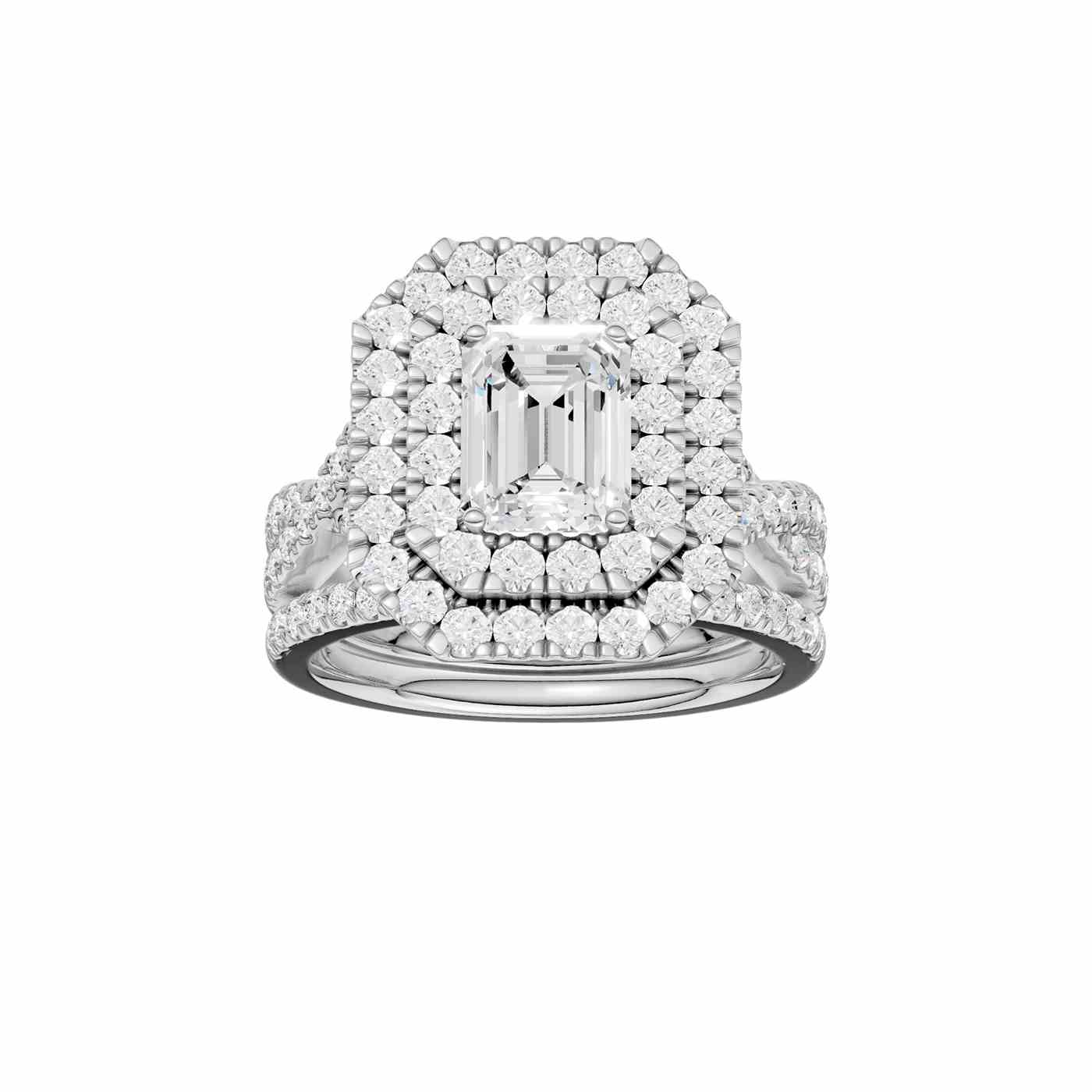 Radiance Ring | Emerald Cut