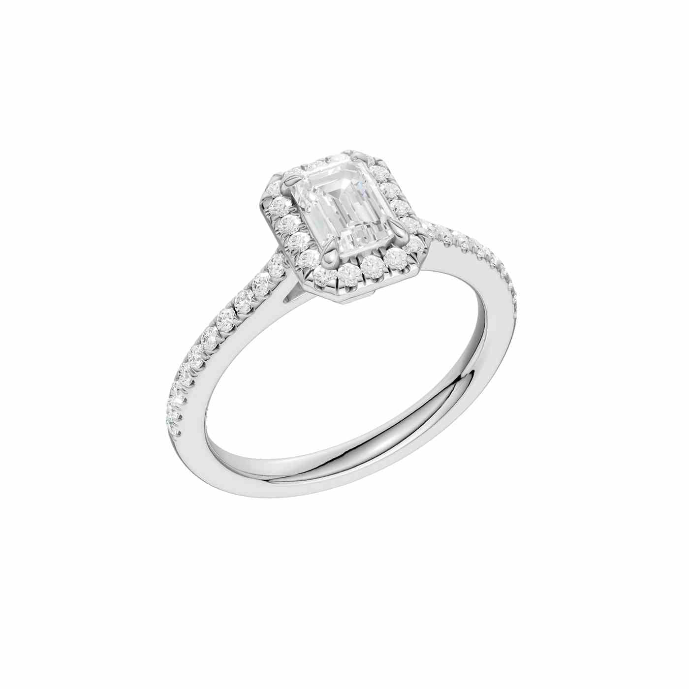 Astarra Ring | Emerald Cut