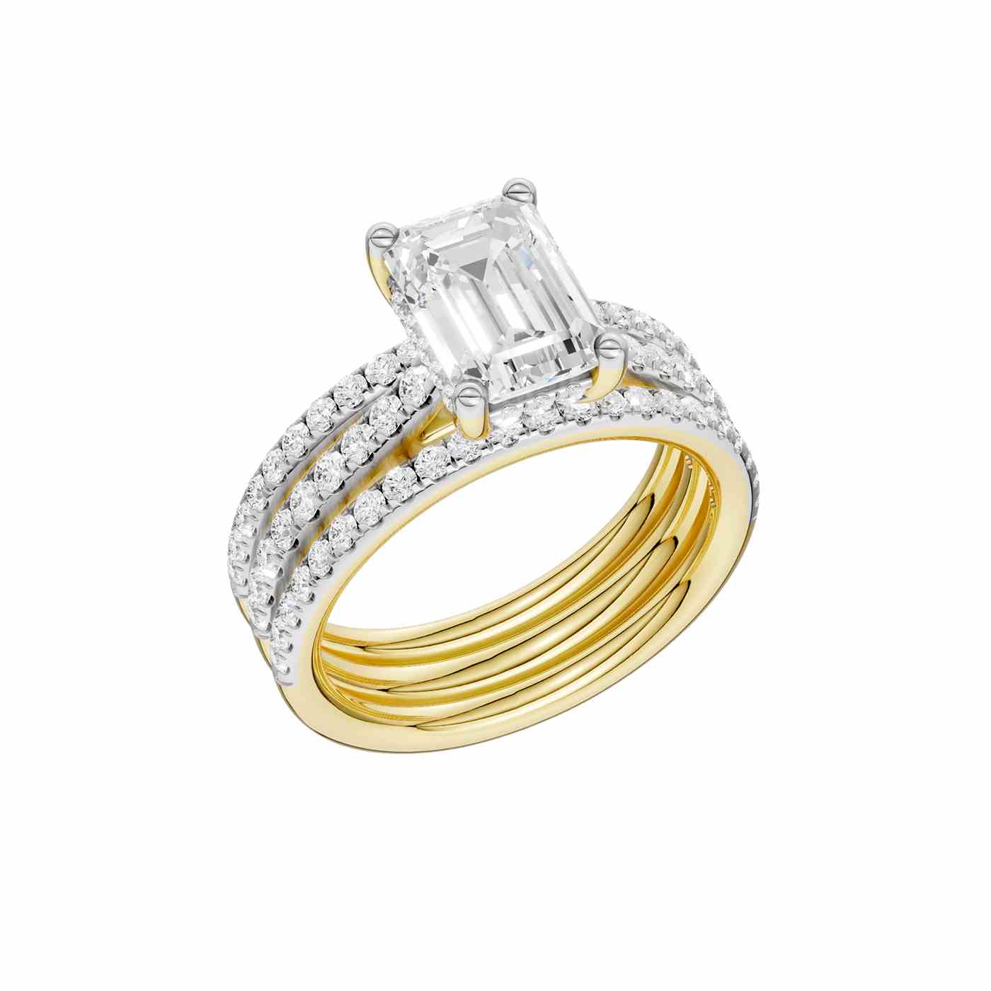 Calista Ring | Emerald Cut