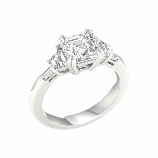 Zariel Ring | Asscher Cut